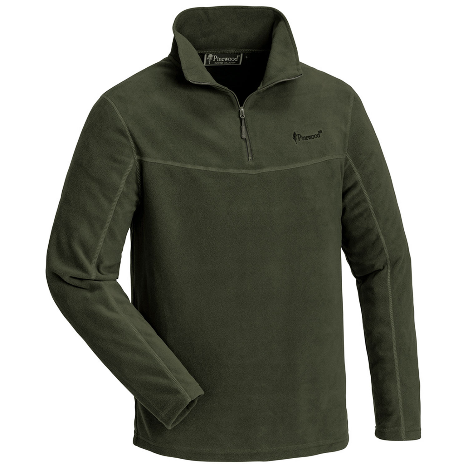  Pinewood Maglione in pile Tiveden (verde scuro) - Magliette da caccia