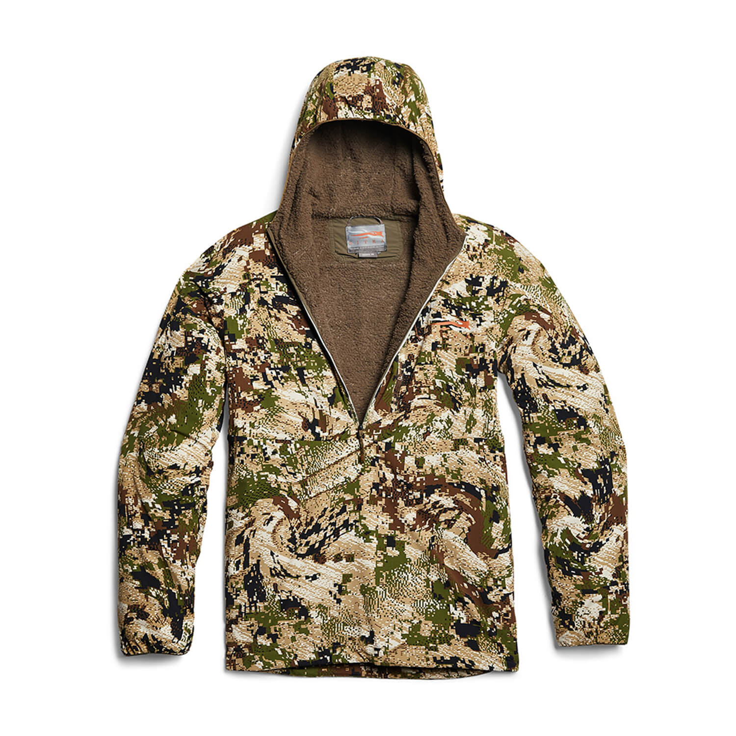 Sitka Gear Felpa da caccia con cappuccio Ambient (Optifade Subalpine)