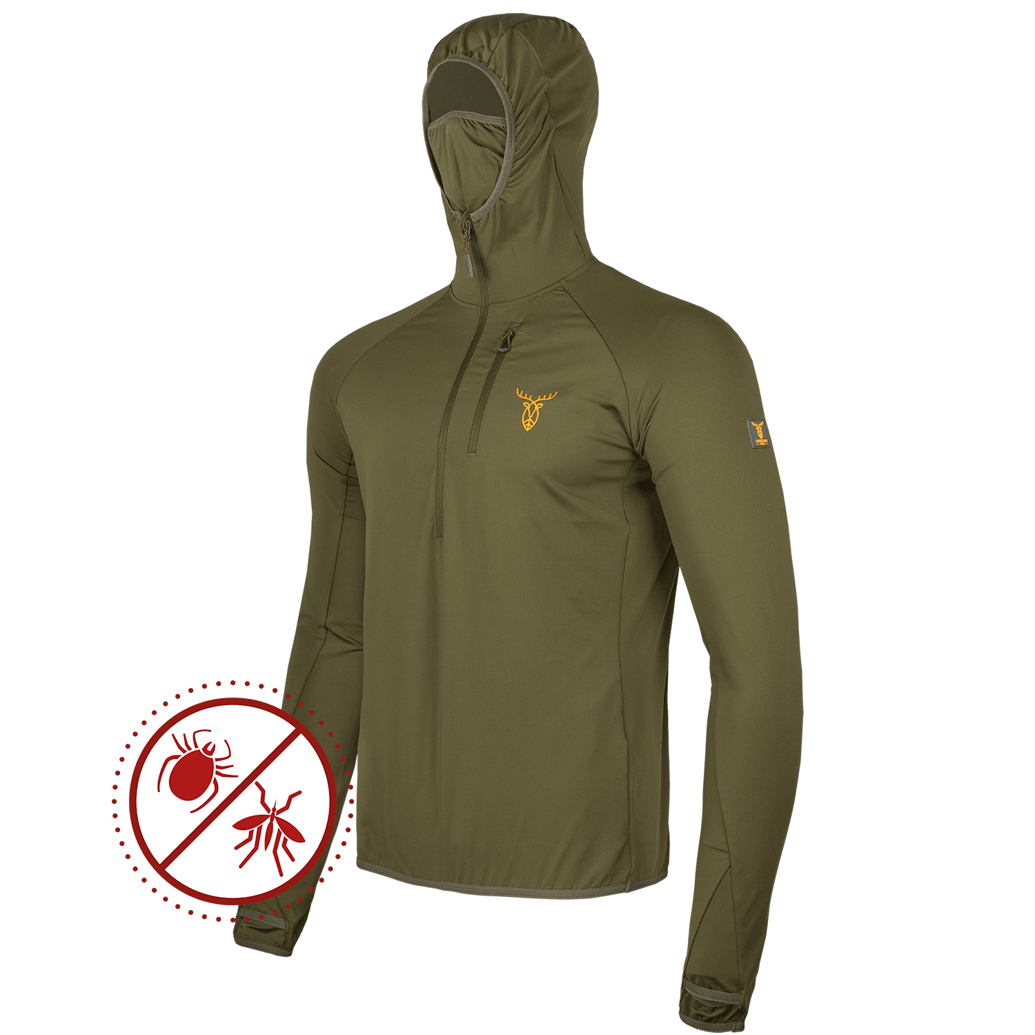  Pirscher Gear Camicia con cappuccio Ultralight 2.0 Tanatex