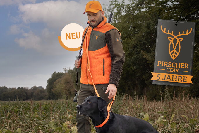 Neu von Pirscher Gear: Forestry Faserpelz-Weste in zwei Farben