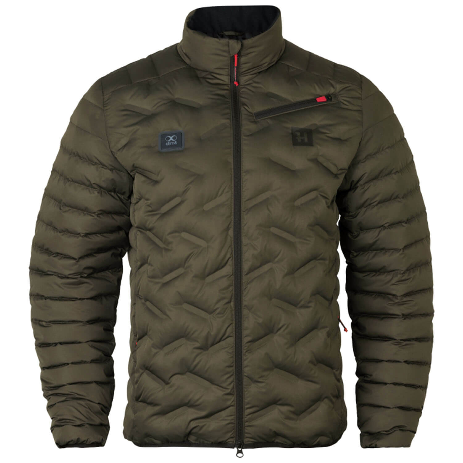  Härkila Giacca riscaldata isolata Clim8 (Willow Green) - Abbigliamento riscaldato