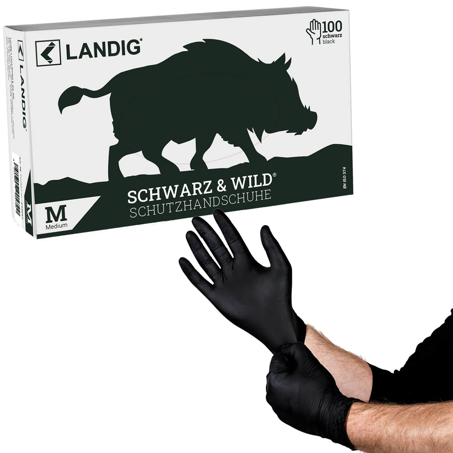 Landig Guanti protettivi Black &amp; Wild - Attrezzatura da caccia