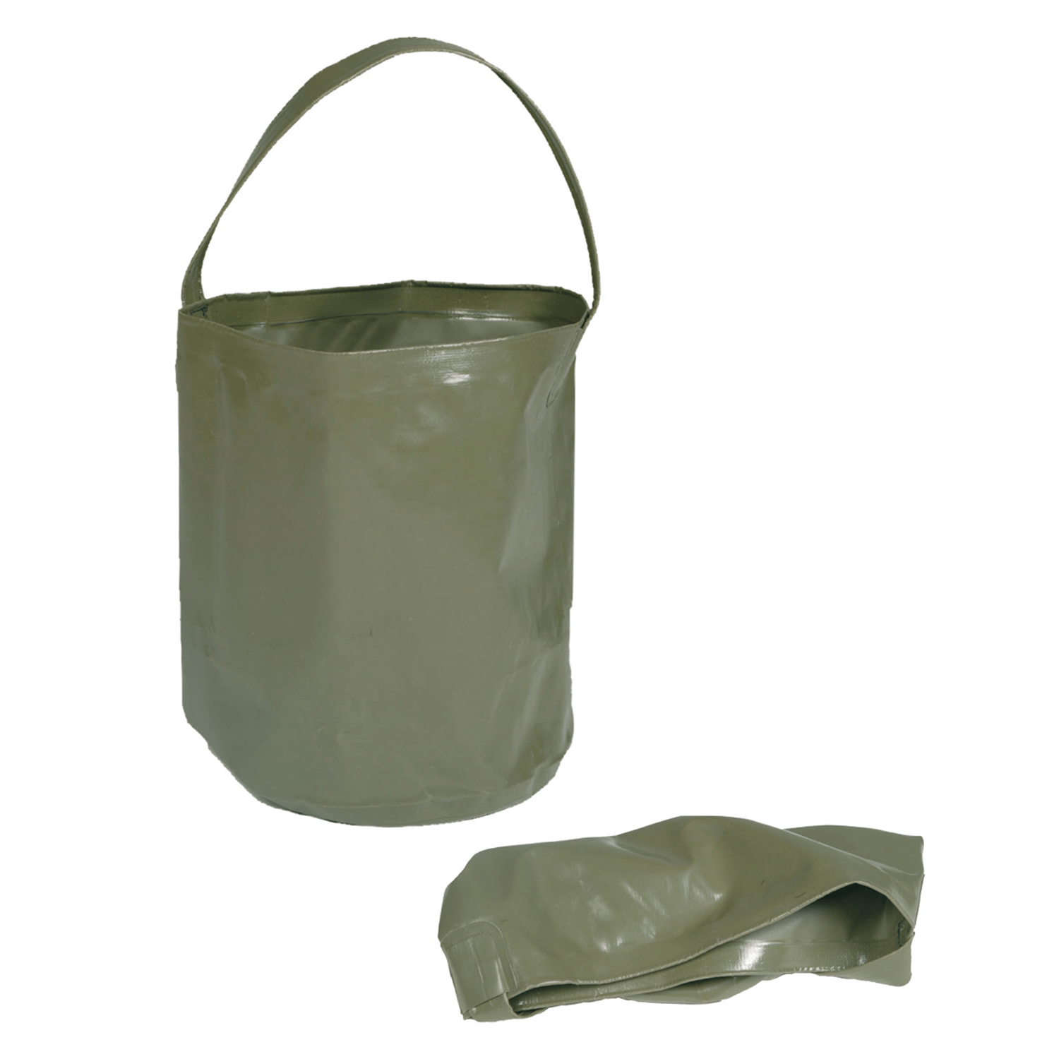  MIL-TEC Secchio pieghevole 10L (oliva)