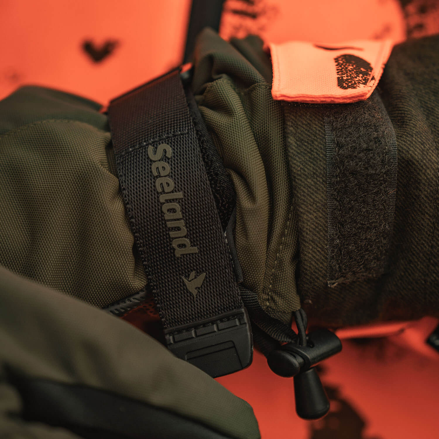  Seeland Guanti Trigger Fold-Back (verde pino)