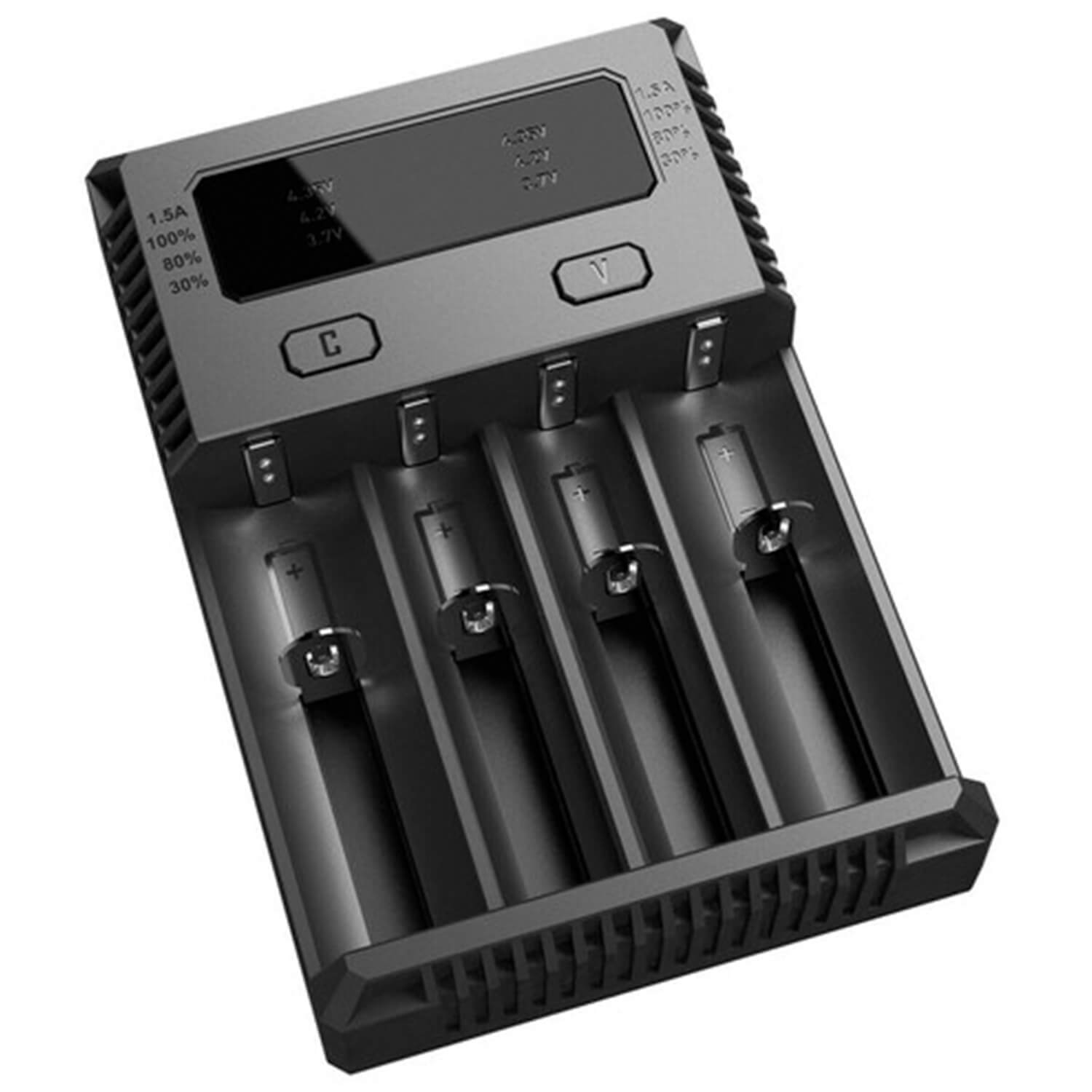Caricabatterie Nitecore NUOVO i4 - Fototrappole e accessori