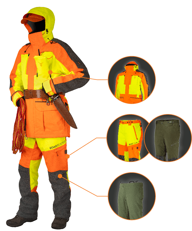 Pirscher Gear Boarbuster System Nachsuchen-Set