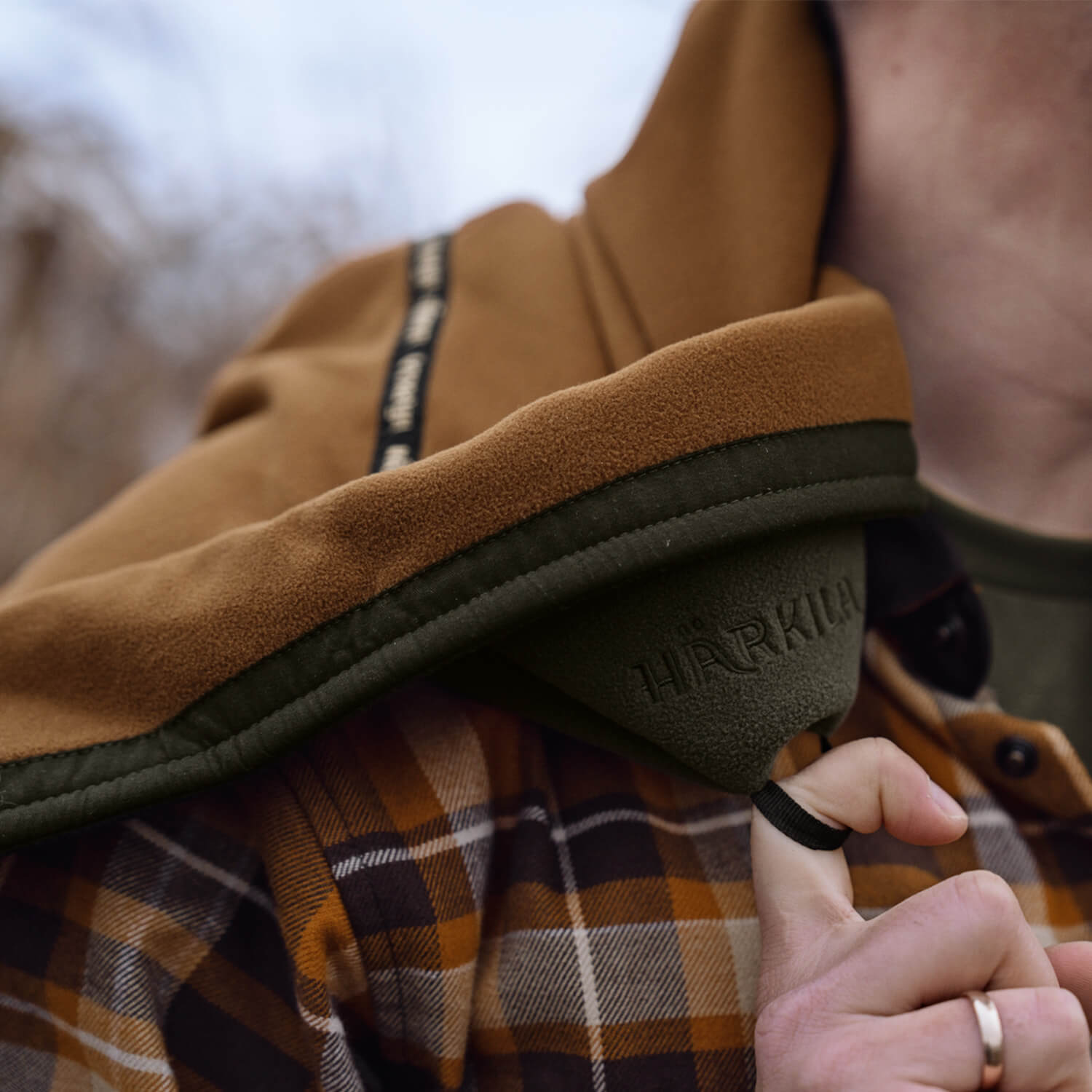 Härkila Wendejacke Kamko (Forest Night/Rustique Clay)