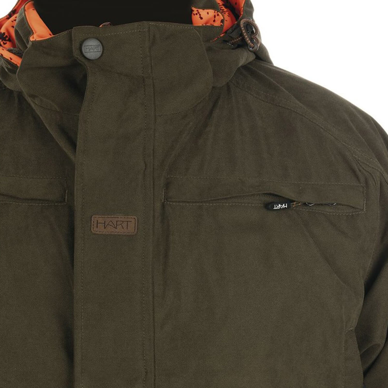 Hart Wende-Winterjacke Taunus 3R-J (Dark Olive/HV Camo)