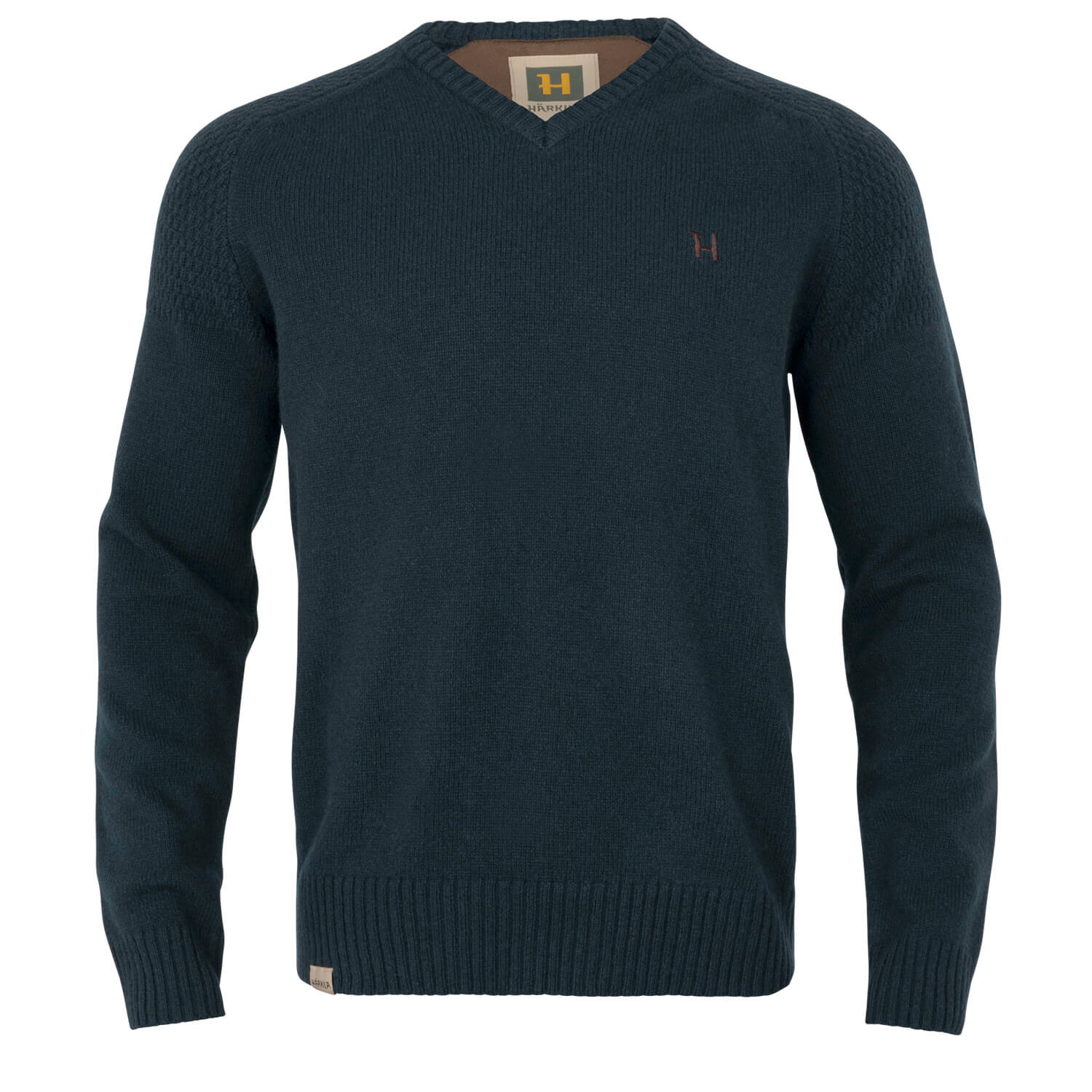 Härkila Strickpullover Vincent Merino (Dark Navy) - Jagdbekleidung Herren