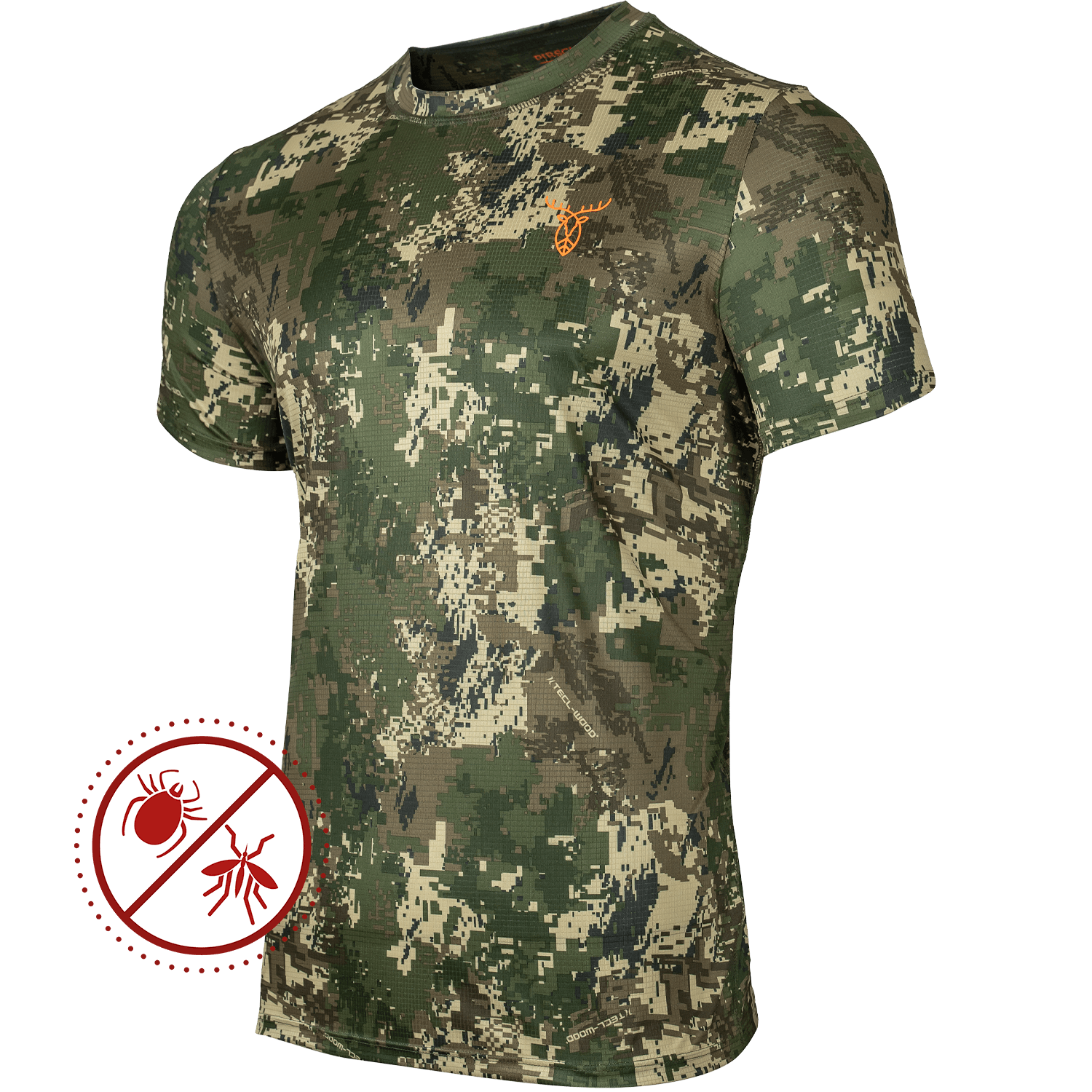  Pirscher Gear Maglietta Tanatex Ultralight (Optimax) - Abbigliamento caccia uomo