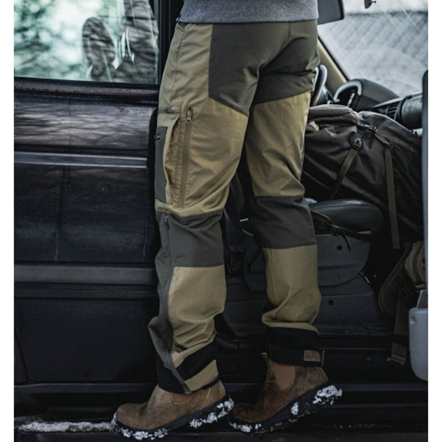  Seeland Pantaloni da caccia Hemlock (oliva militare/verde pino)