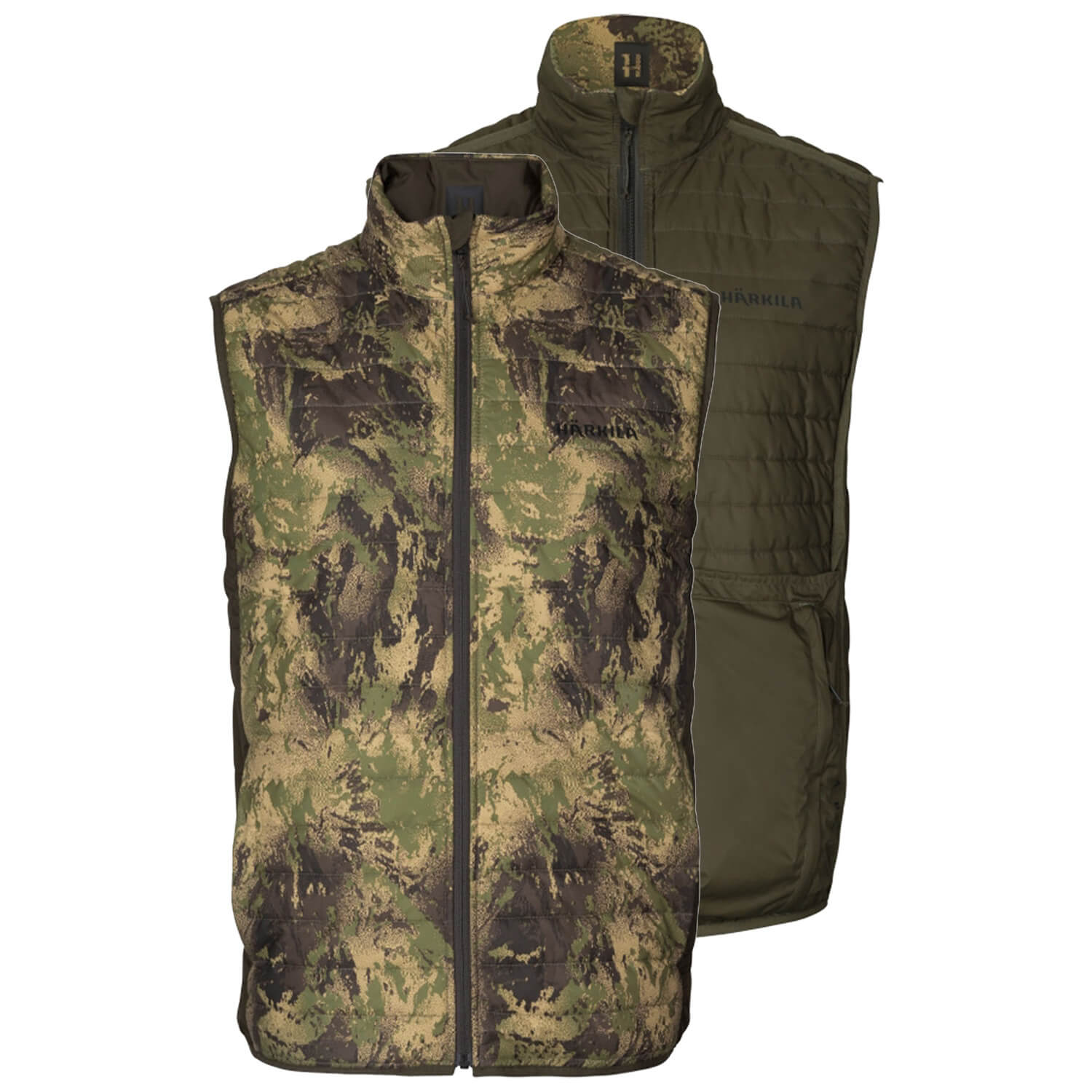  Härkila Gilet da caccia Deer Stalker Camo (reversibile) - Brama del cervo
