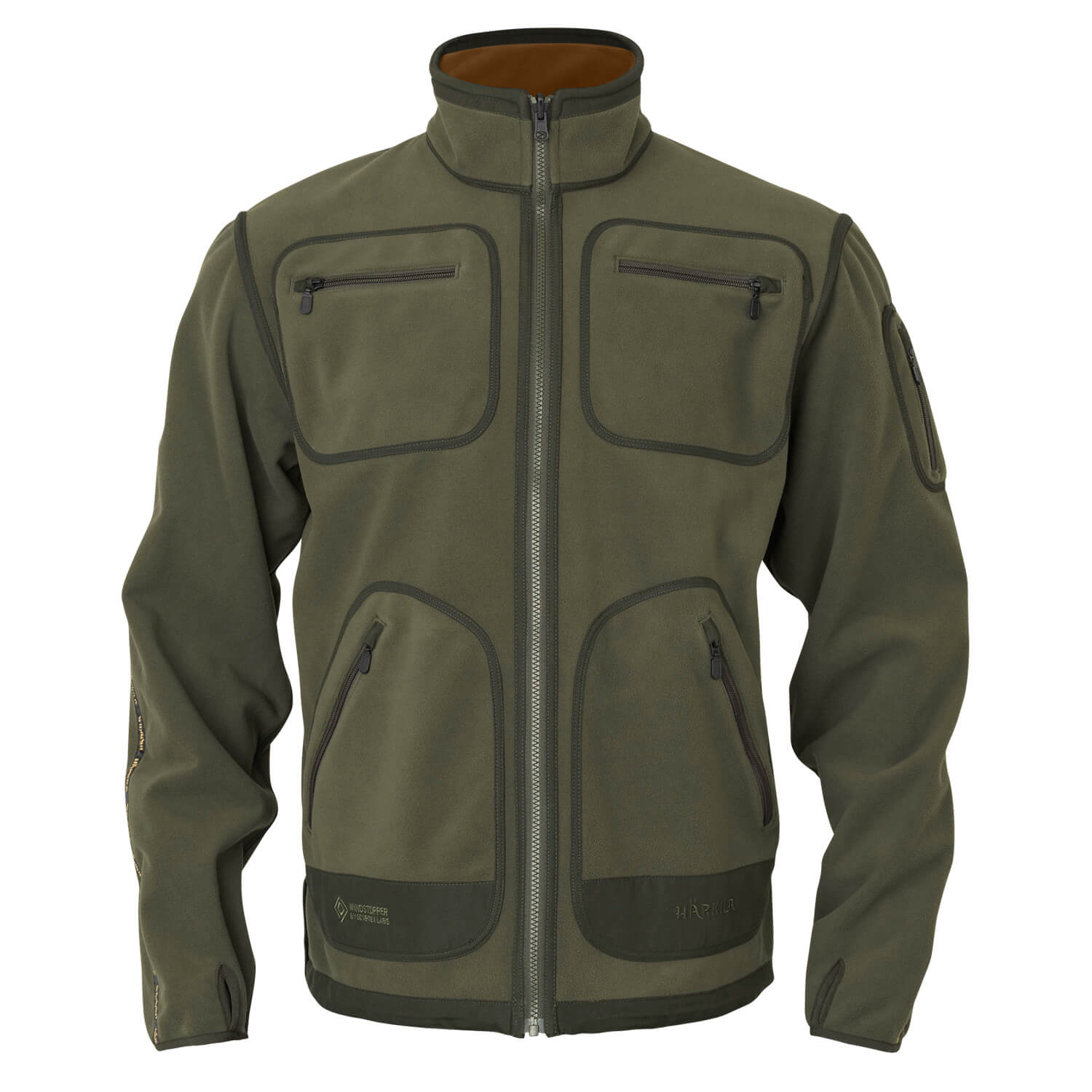 Härkila Wendejacke Kamko (Forest Night/Rustique Clay) - Jagdbekleidung Herren