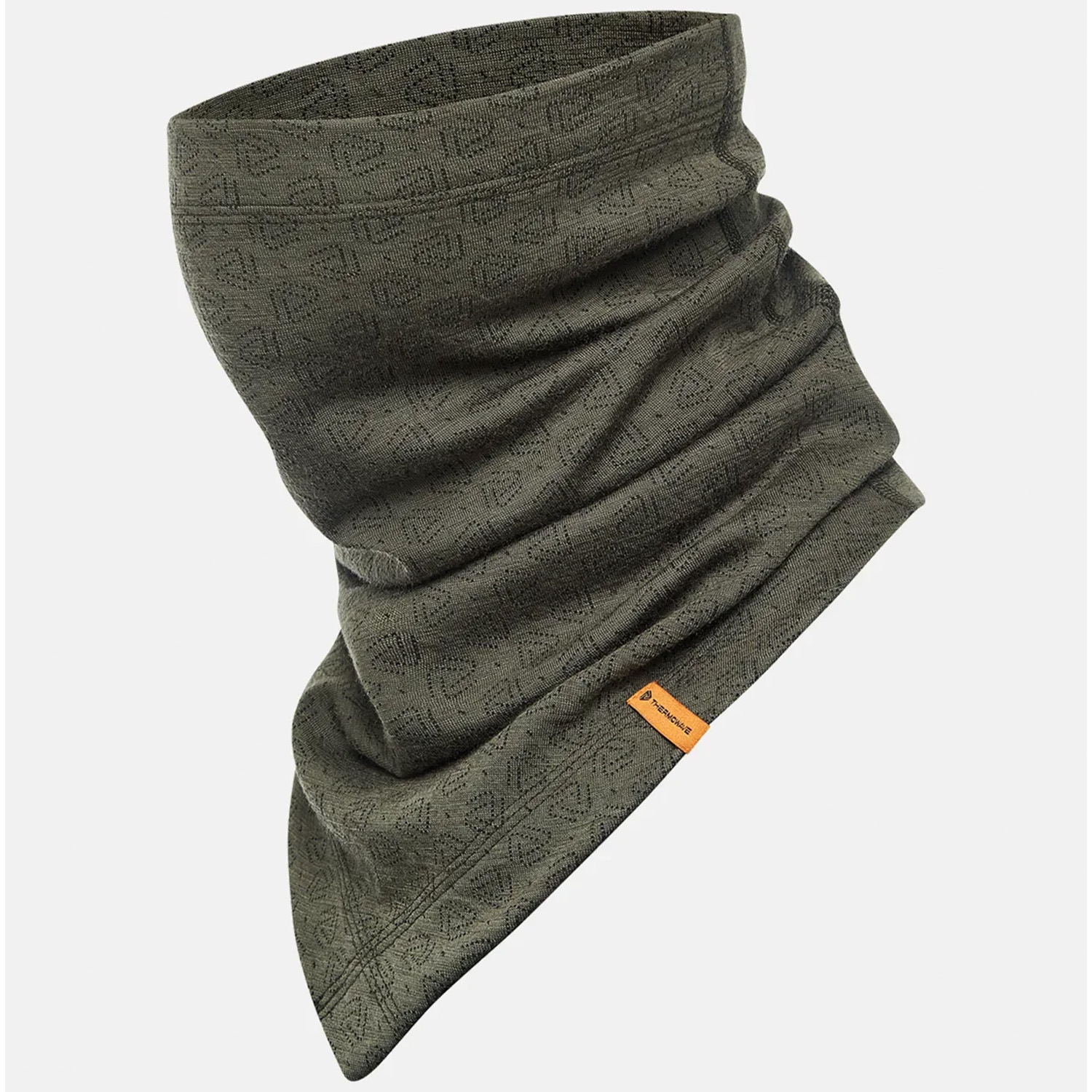  Thermowave Sciarpa a tubo in merino (verde bosco/nero) - Sciarpa e scaldacollo