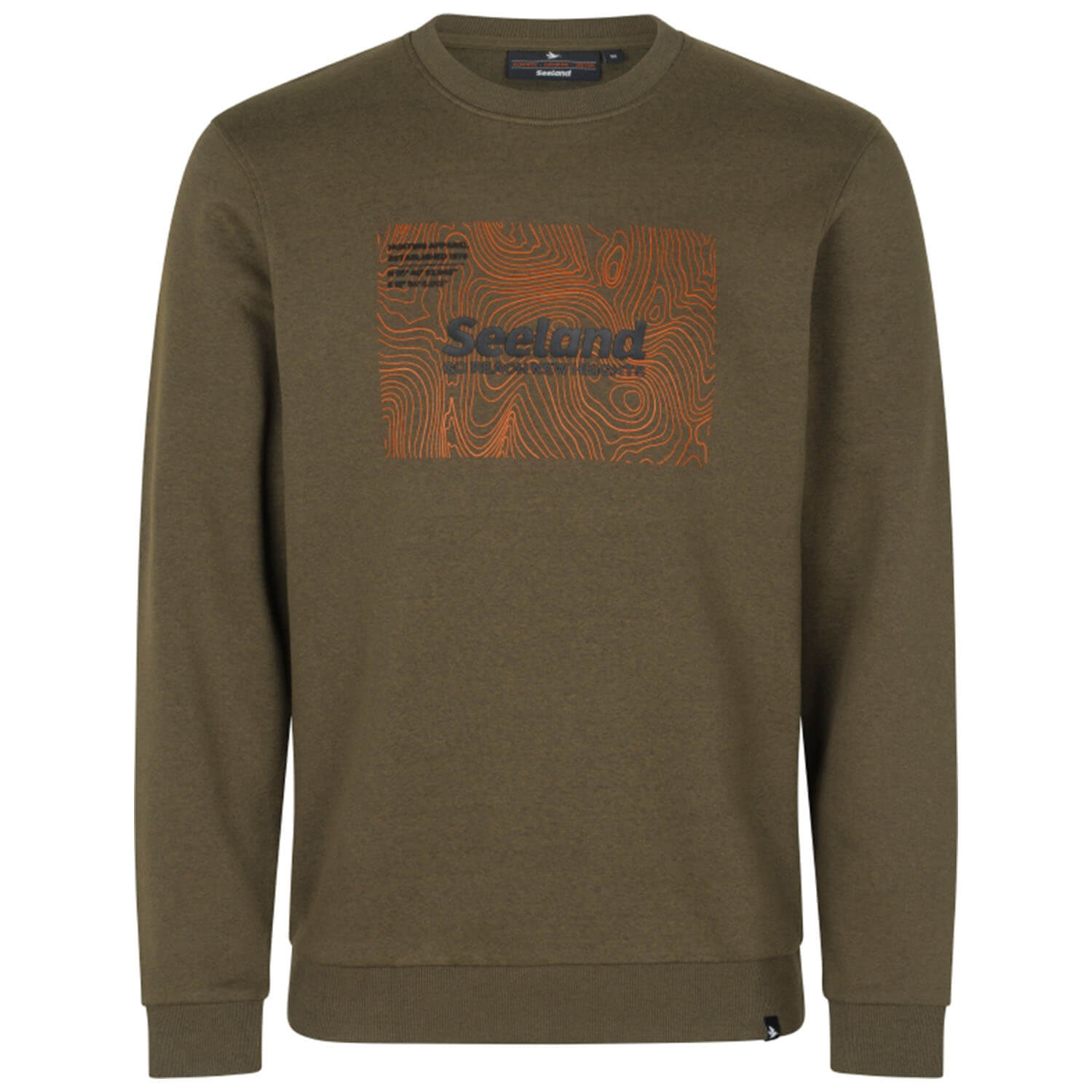  Seeland Maglia Pulse (Melange oliva scuro) - Magliette da caccia