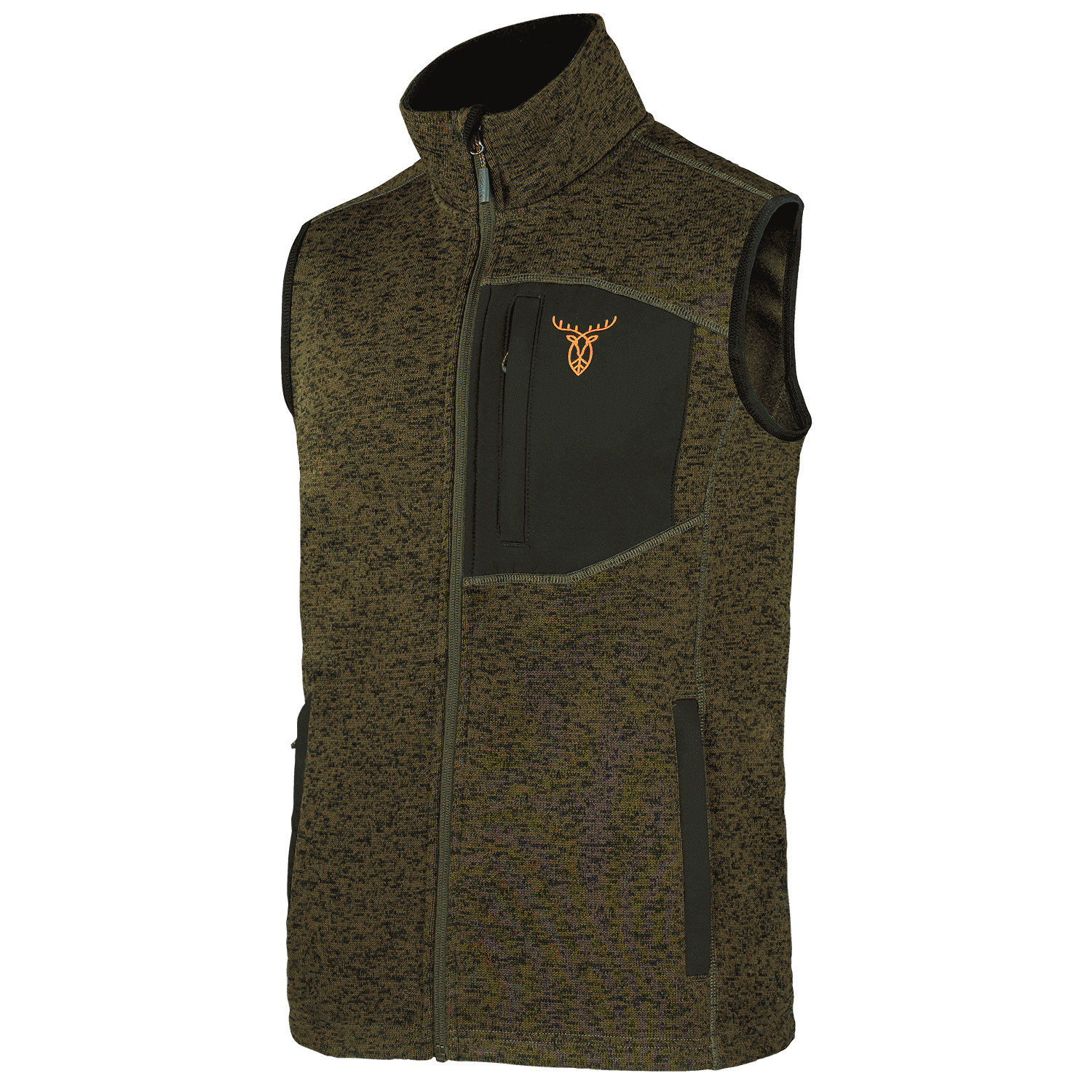  Pirscher Gear Gilet in pile lavorato a maglia Vale - Abbigliamento caccia uomo