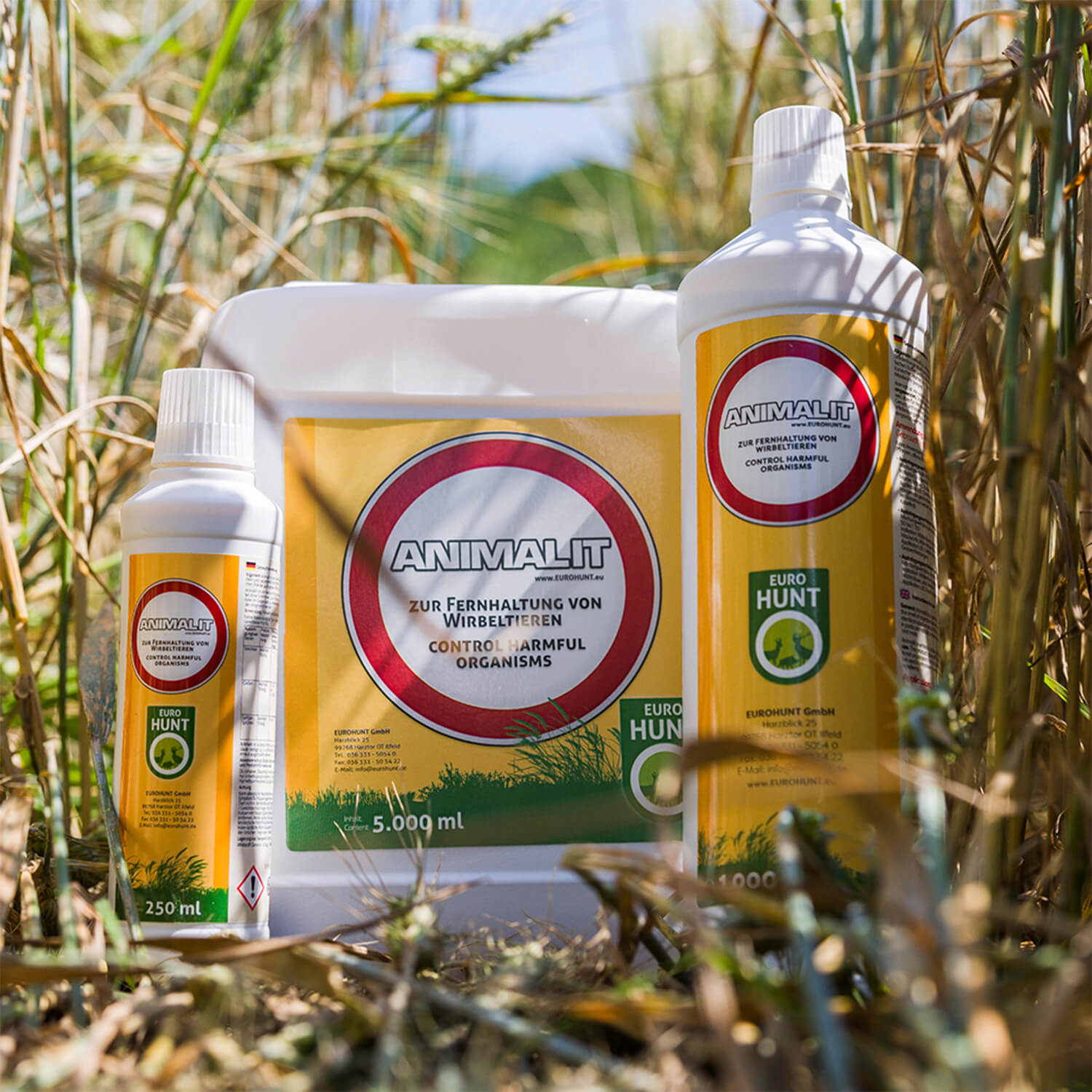  EUROHUNT Repellente per animali selvatici Animalit 5 l