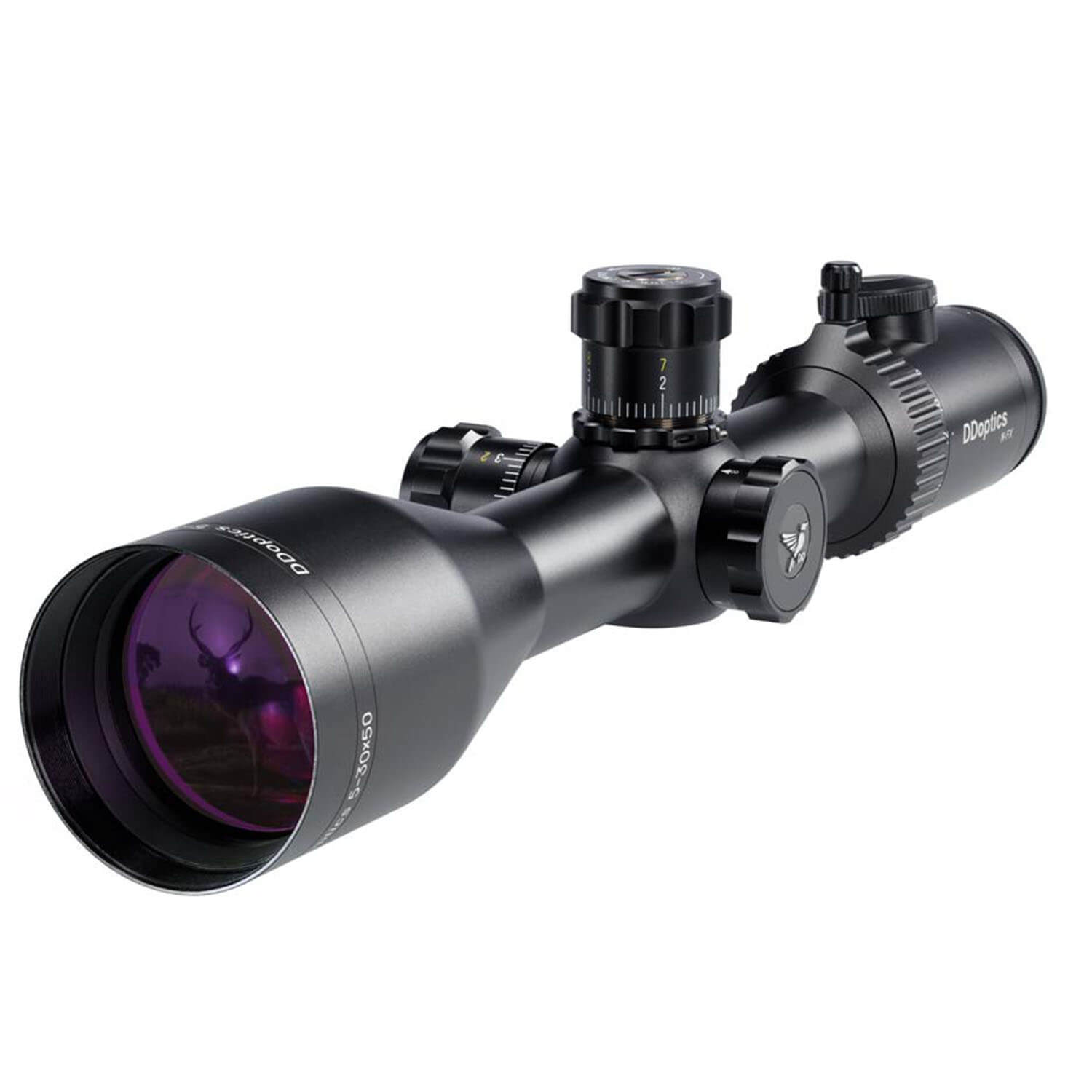  DDoptics Cannocchiale da puntamento Nighteagle V6 5-30x50 NFX - Attrezzatura da caccia