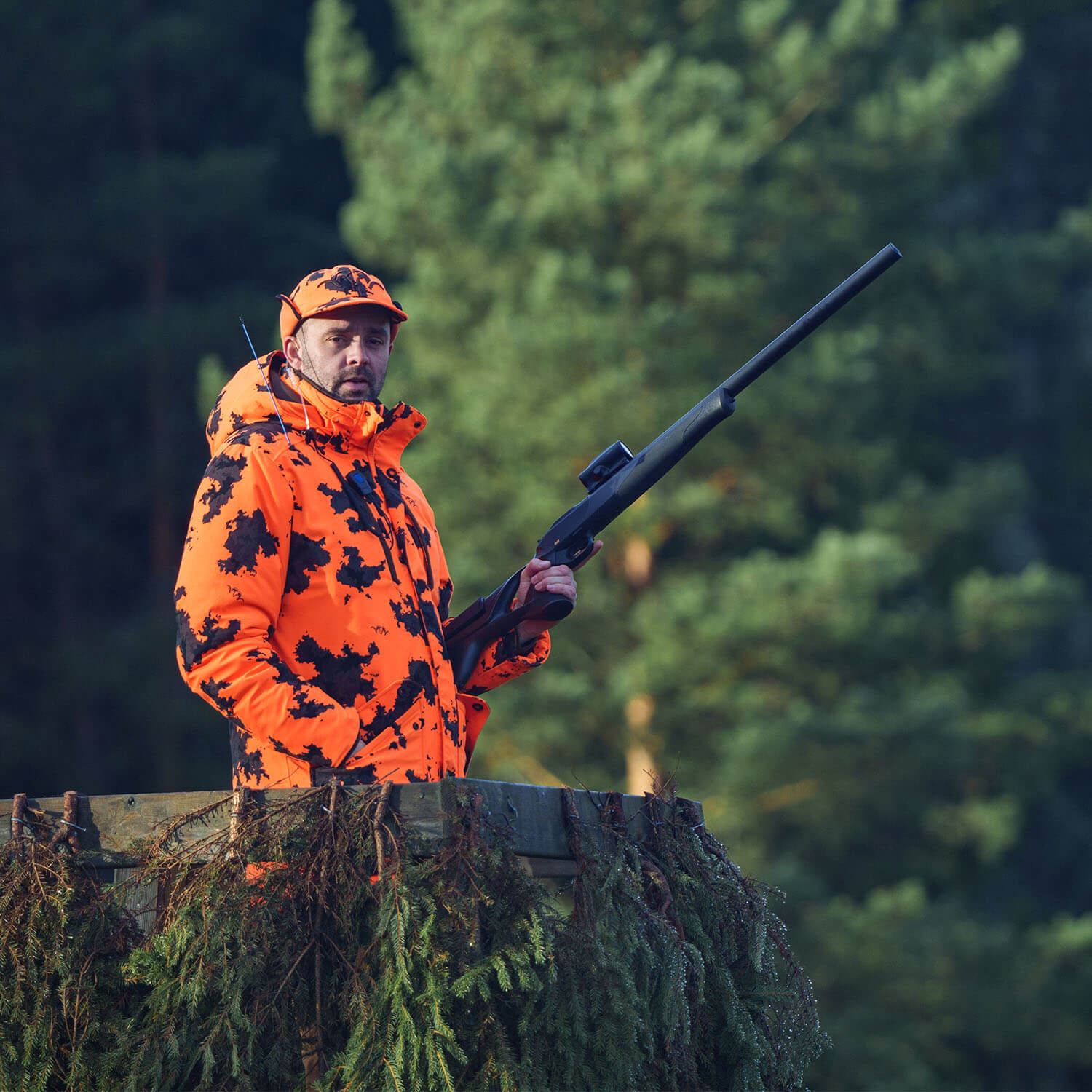  Blaser Cappello isolato (Blaze Orange Camo)