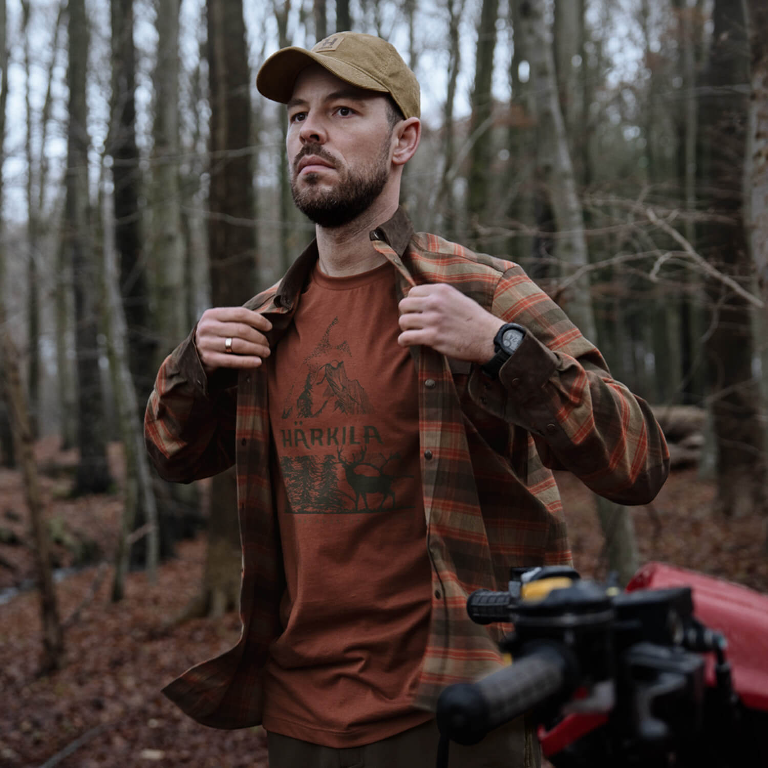Härkila T-Shirt Nature (Autumn Orange)