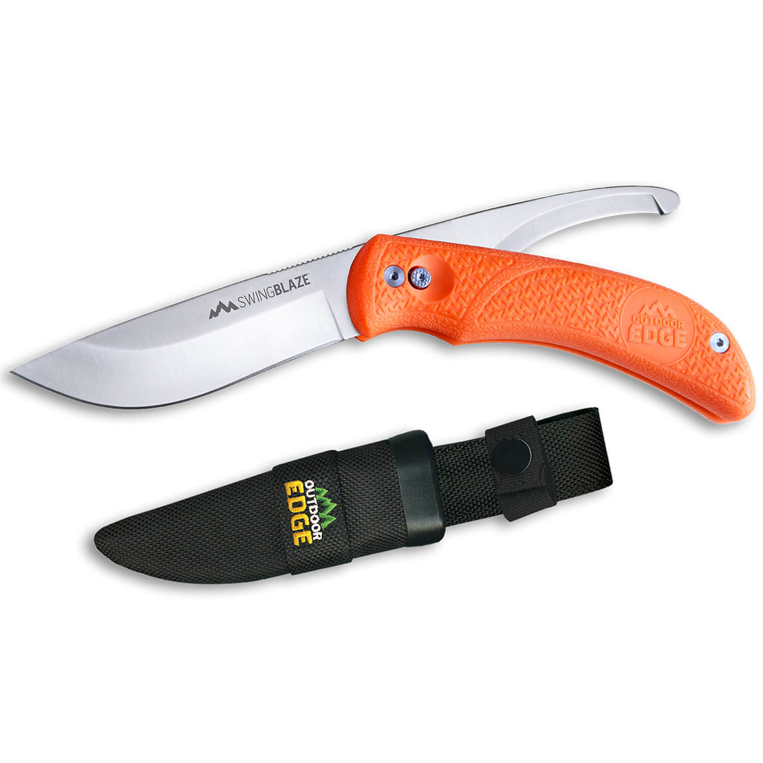  Outdoor Edge Coltello da caccia Swingblade (arancione) - Coltelli da caccia