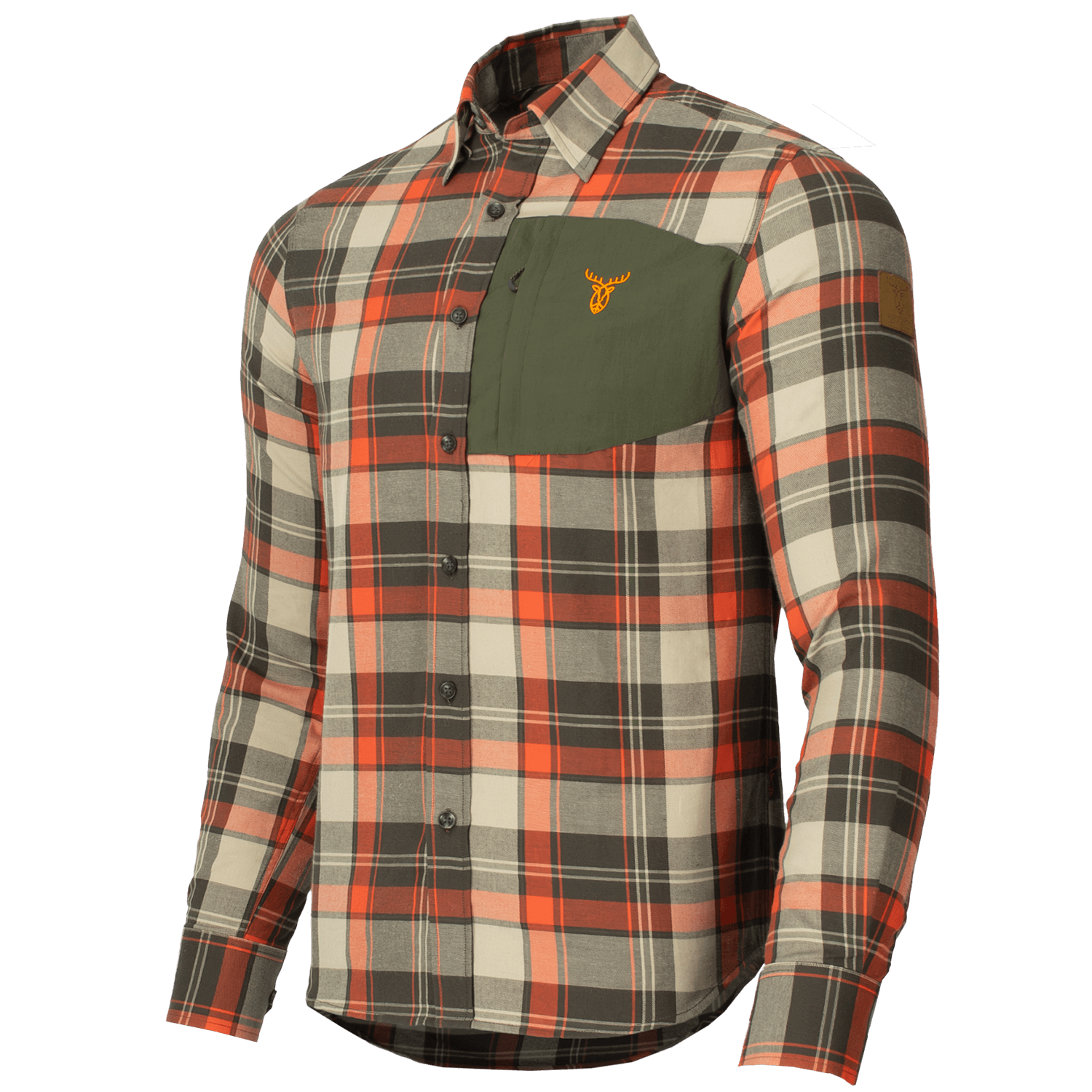  Pirscher Gear Camicia Field (Arancione) - Camicie da caccia