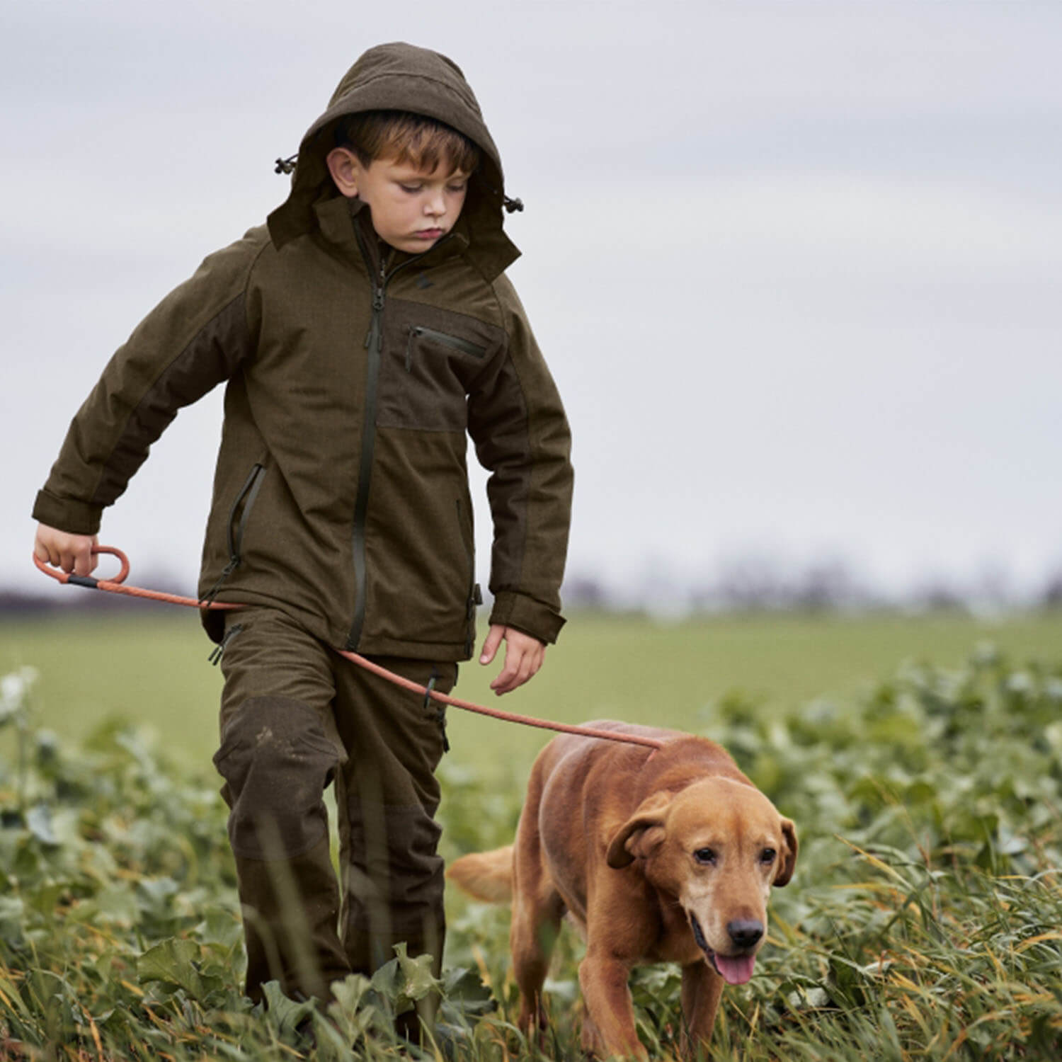  Seeland Giacca da caccia per bambini Avail Junior (verde pino melange)