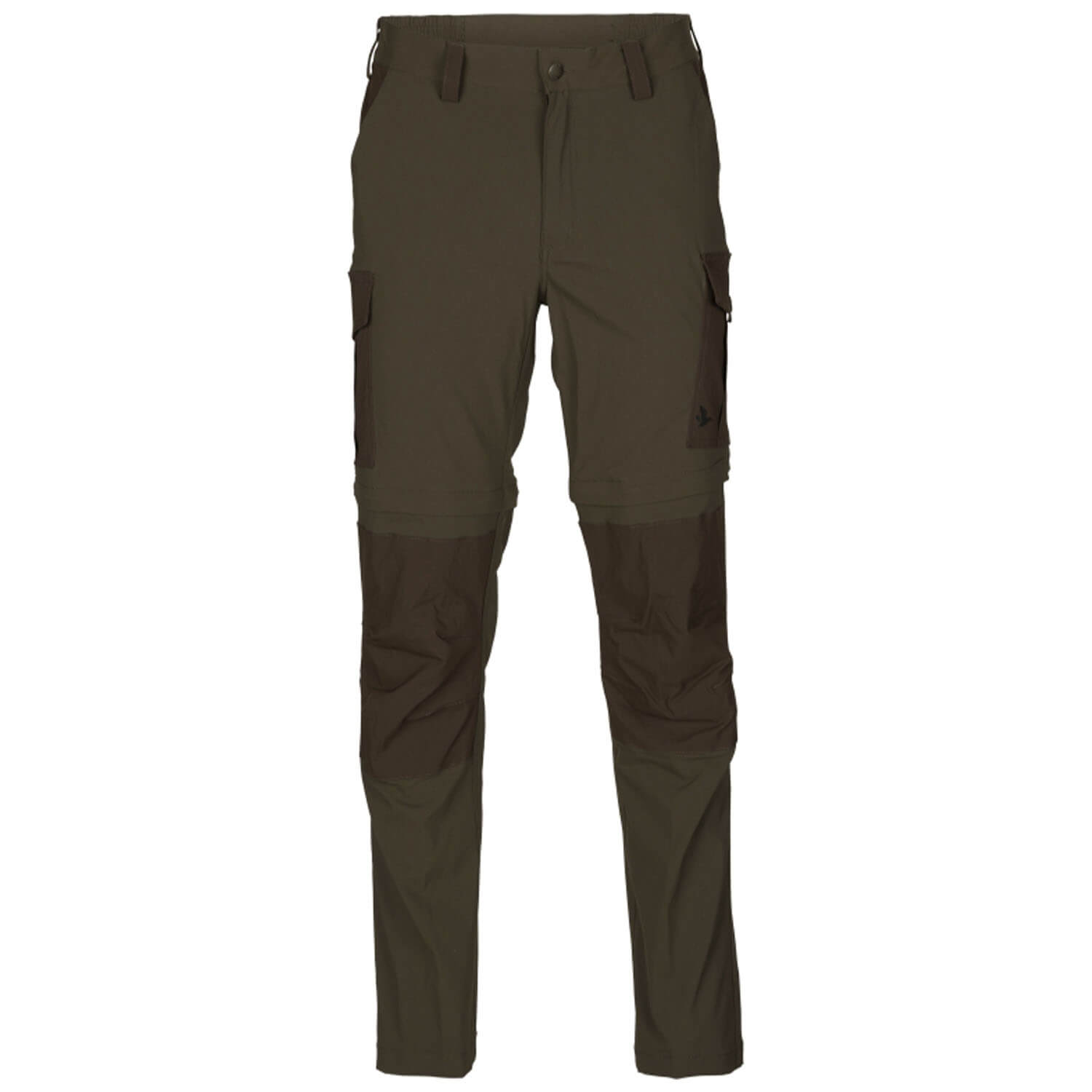  Seeland Pantaloni con zip Birch (verde pino/marrone demitasse) - Abbigliamento da caccia