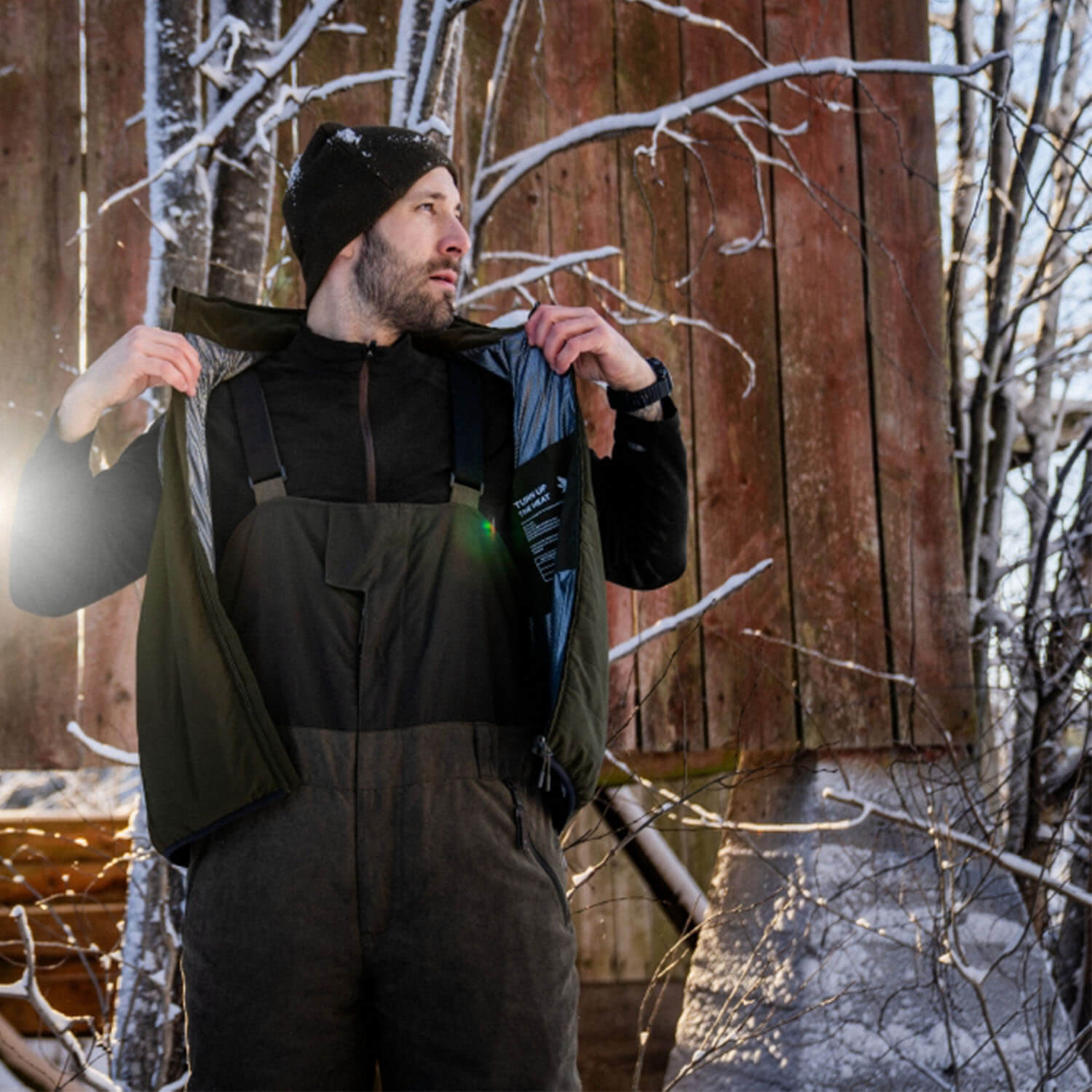  Seeland Gilet riscaldante Celsius (verde pino)
