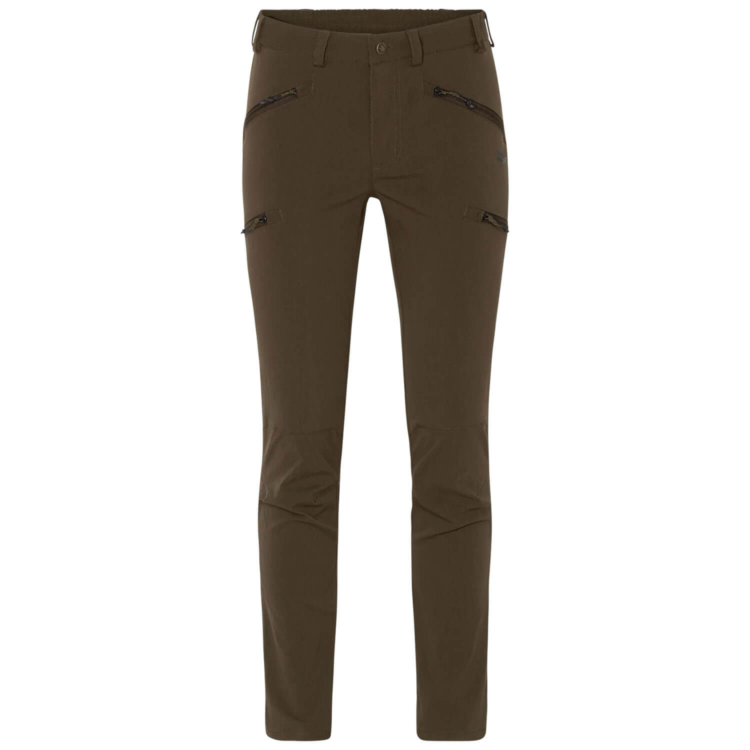  Seeland Pantaloni da donna Larch stretch (verde pino/cioccolato) - Pantaloni da caccia