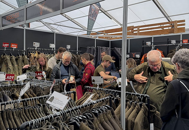 Pirscher Gear bei den Jagd- und Schützentagen in Grünau 2026