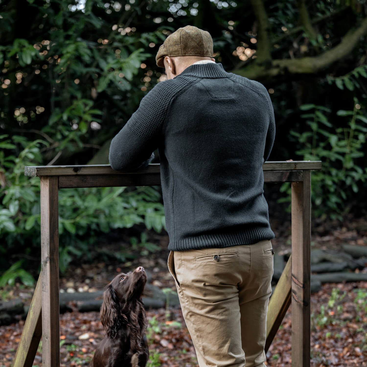 Härkila Strickpullover Half-Zip Vincent Merino (Dark Navy)