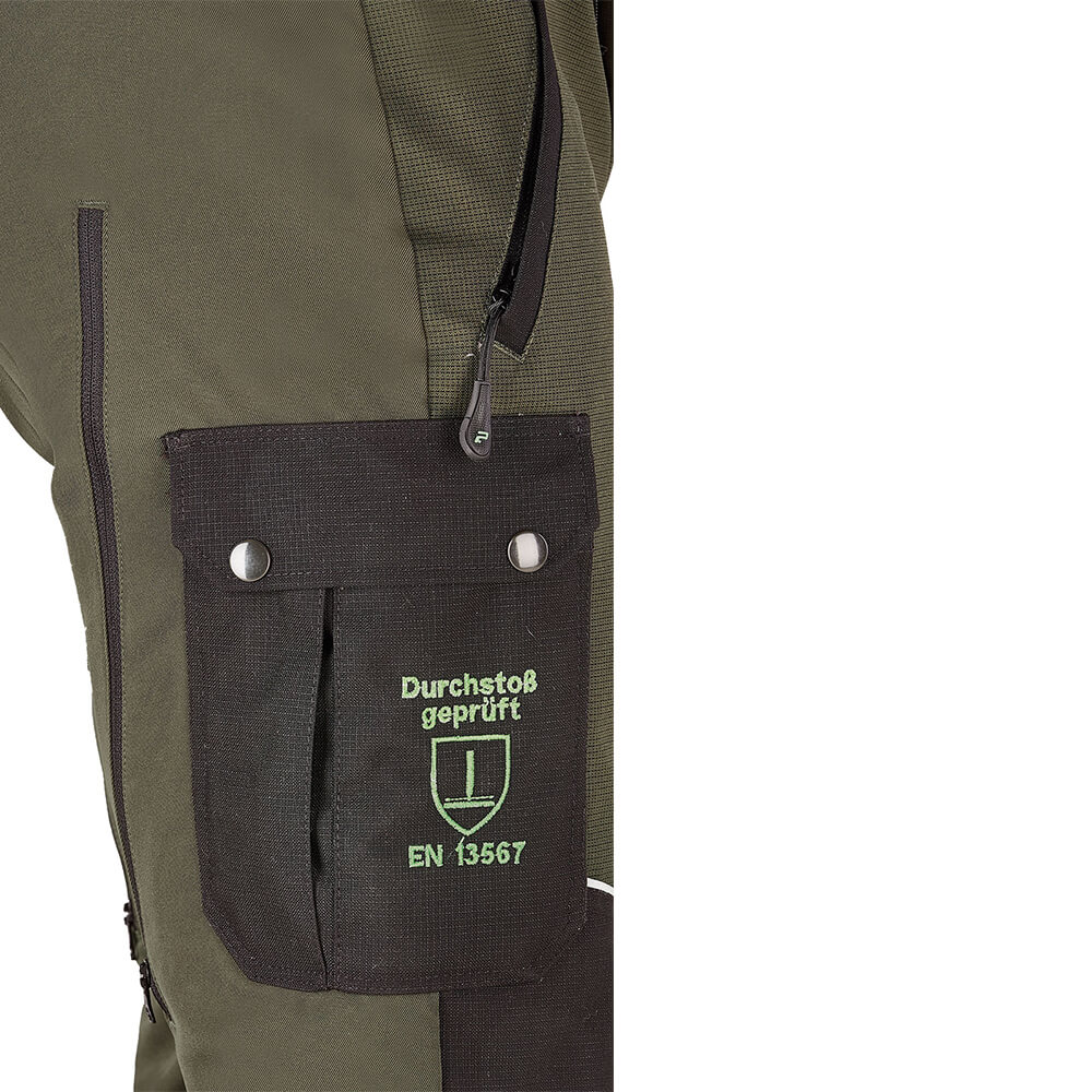  Pantalone di protezione per cinghiali P.SS Xtreme Protect (verde)