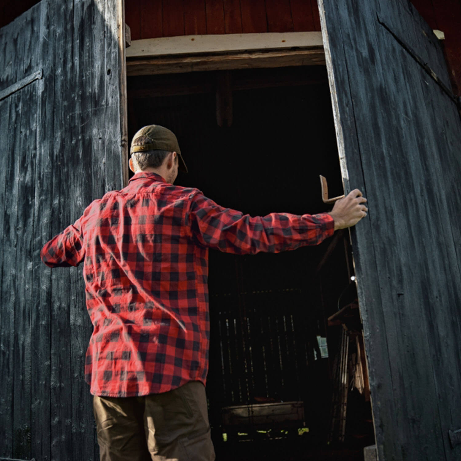  Härkila Camicia da caccia Scandinavian (Red Check)