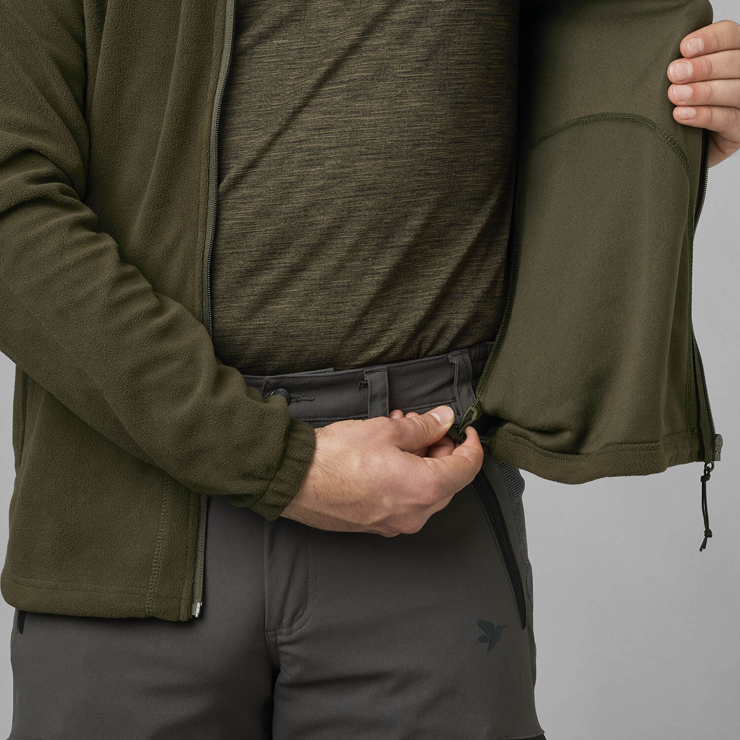  Seeland Giacca in pile Benjamin (verde pino)