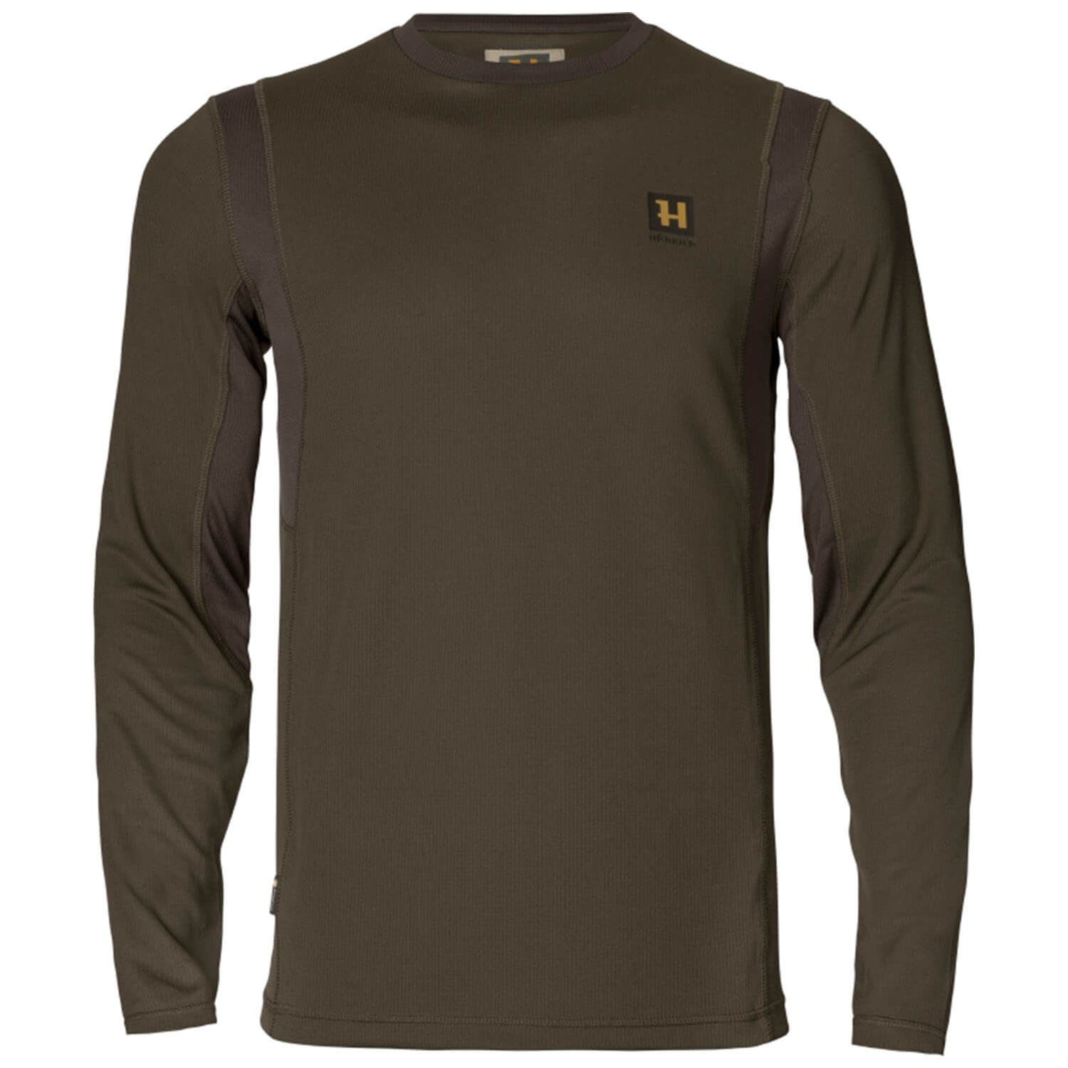  Härkila Camicia a maniche lunghe Forest Hunter (verde/marrone scuro) - Camicie