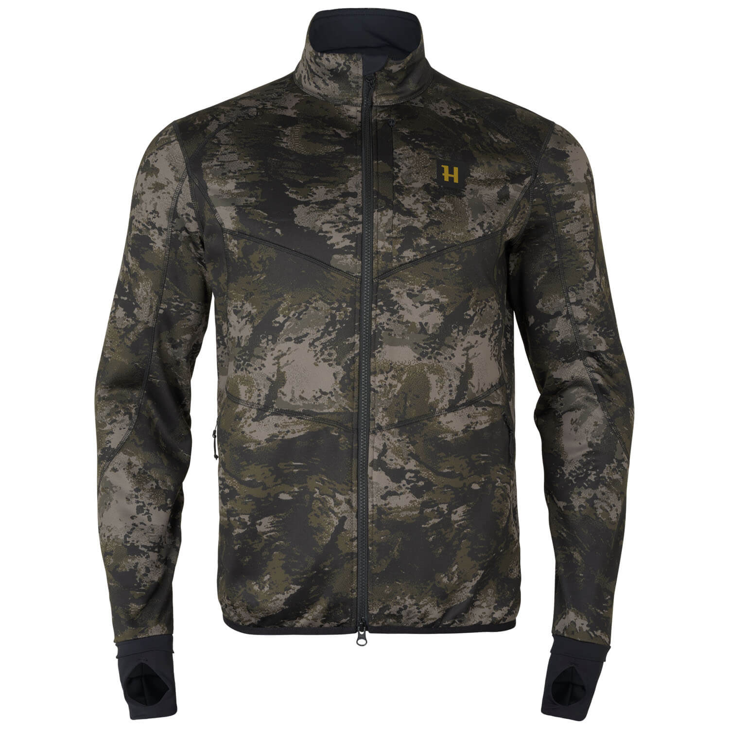  Härkila Giacca in pile Noctyx Full Zip (AXIS MSP Black) - Outlet