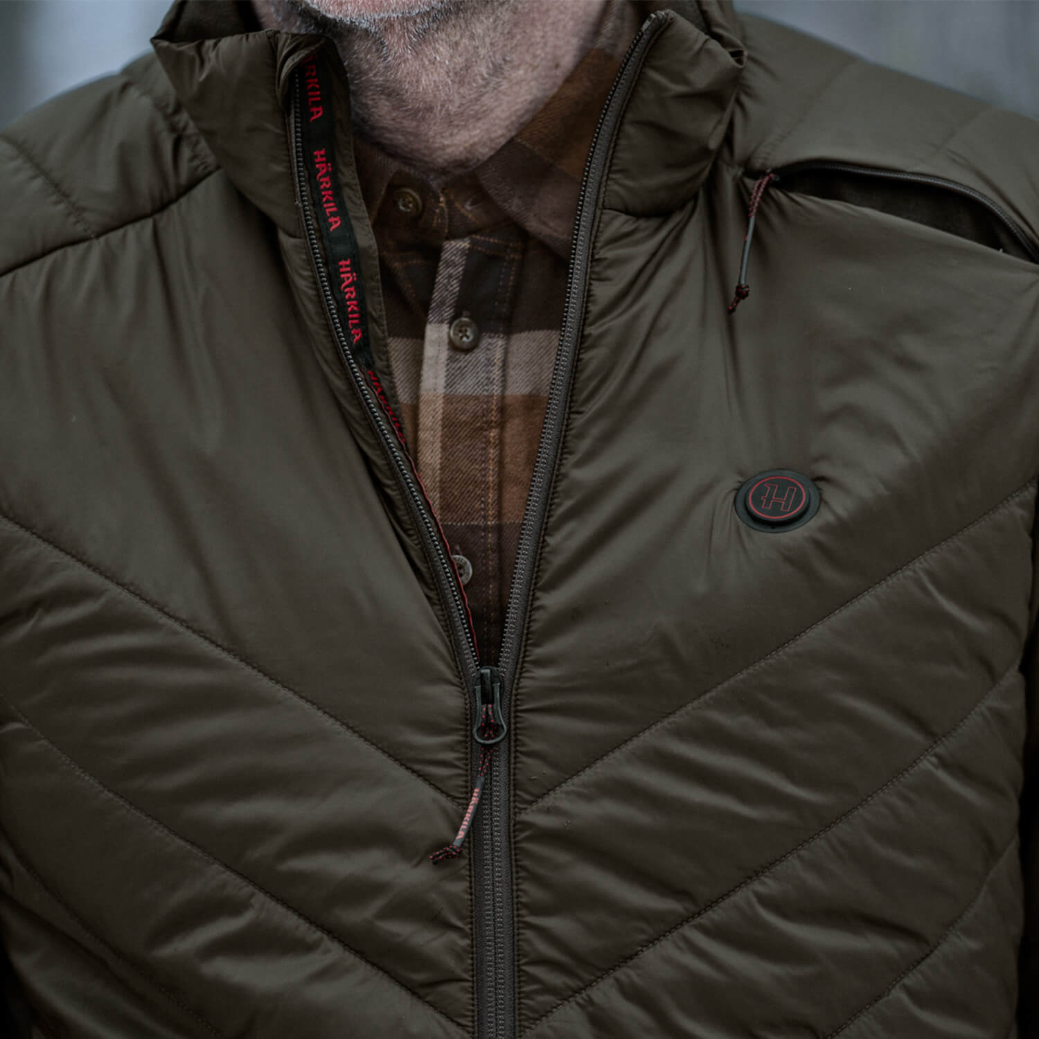 Härkila Heizjacke Heat Insulated (Willow Green/Shadow Brown)