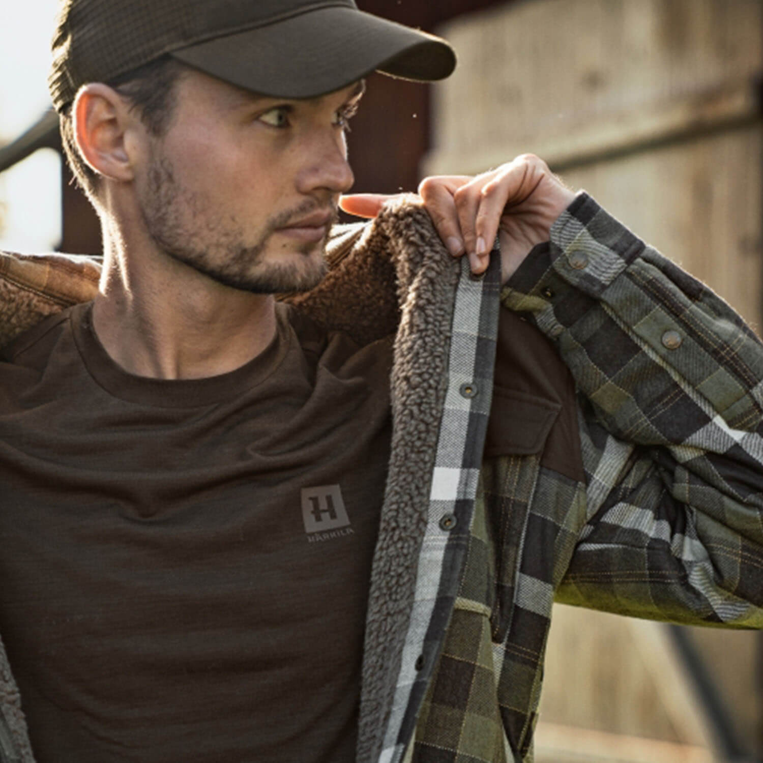  Härkila T-shirt Base All Season (Shadow Brown)