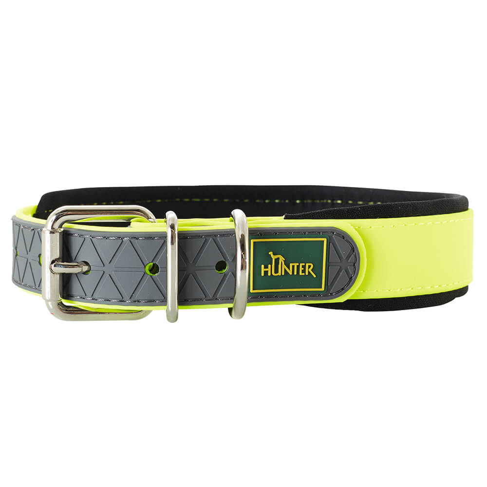  Hunter Collare Convenienza (giallo neon) - Guinzagli e collari