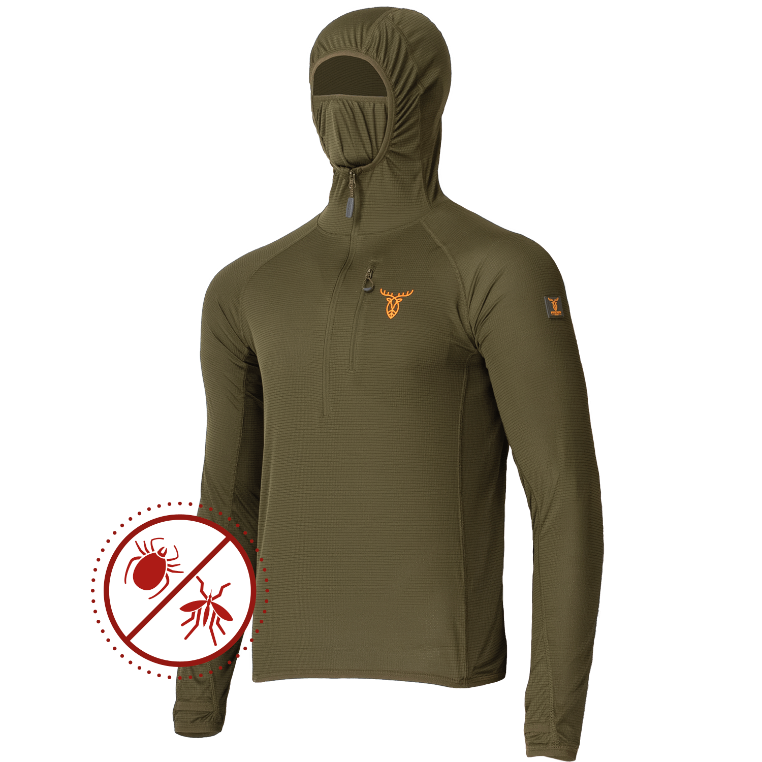  Pirscher Gear Camicia con cappuccio in Tanatex Ultralight - Camicie