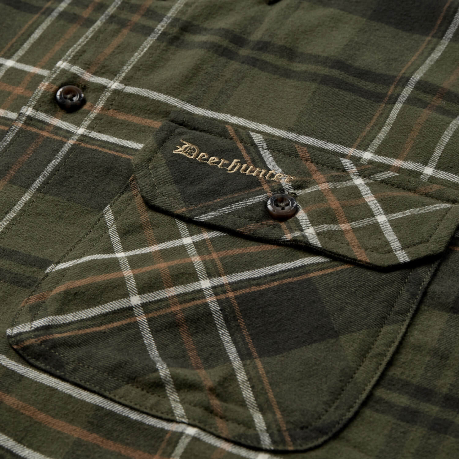  Deerhunter Caleb Hunting Shirt (Green Check)