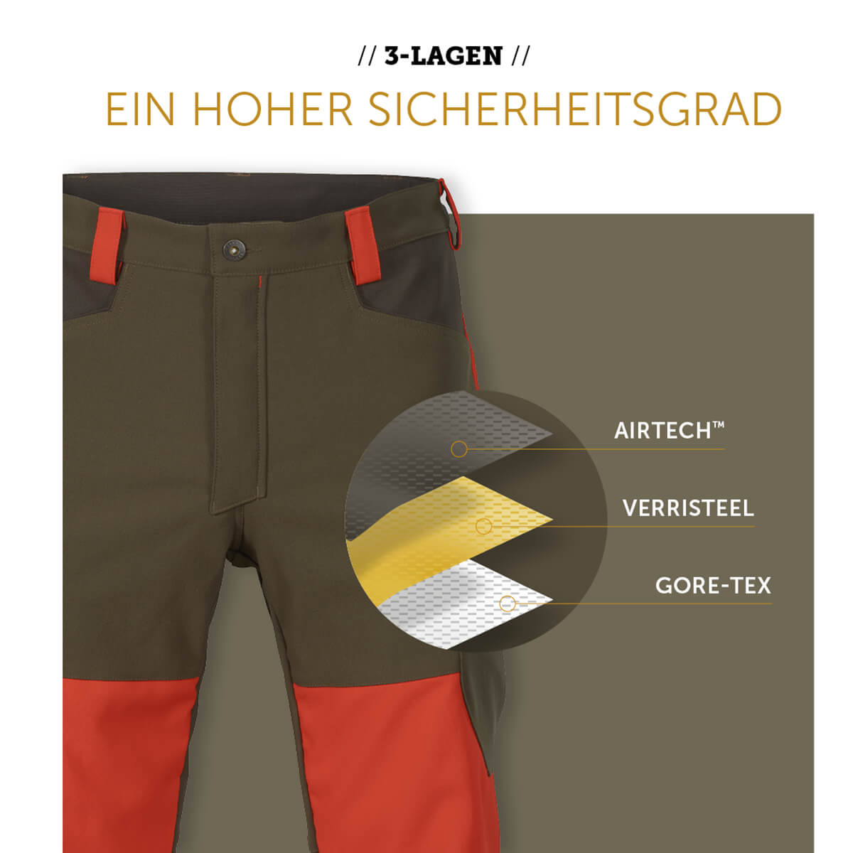  Härkila Pantaloni da caccia Wildboar Pro