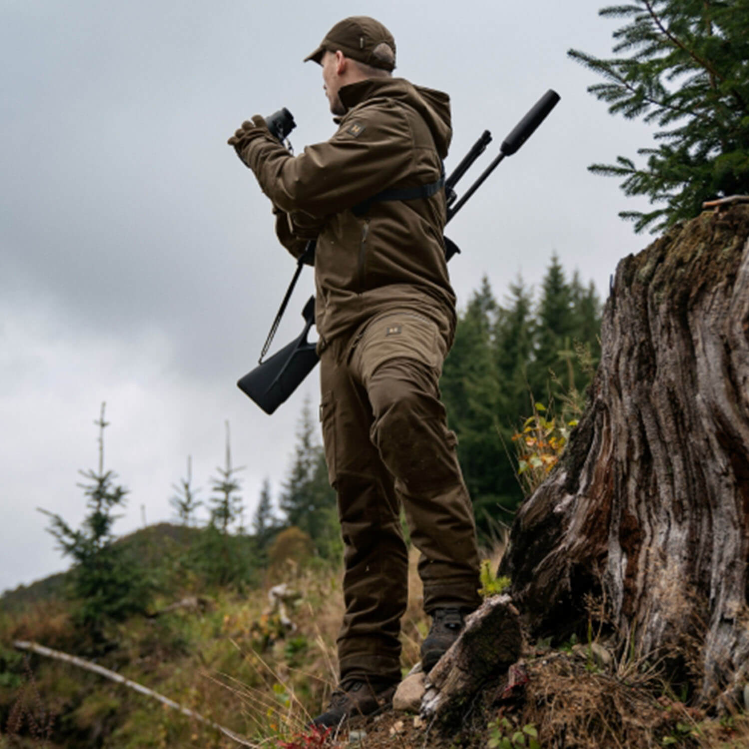  Härkila Pantaloni Forest Hunter GTX (verde/marrone)