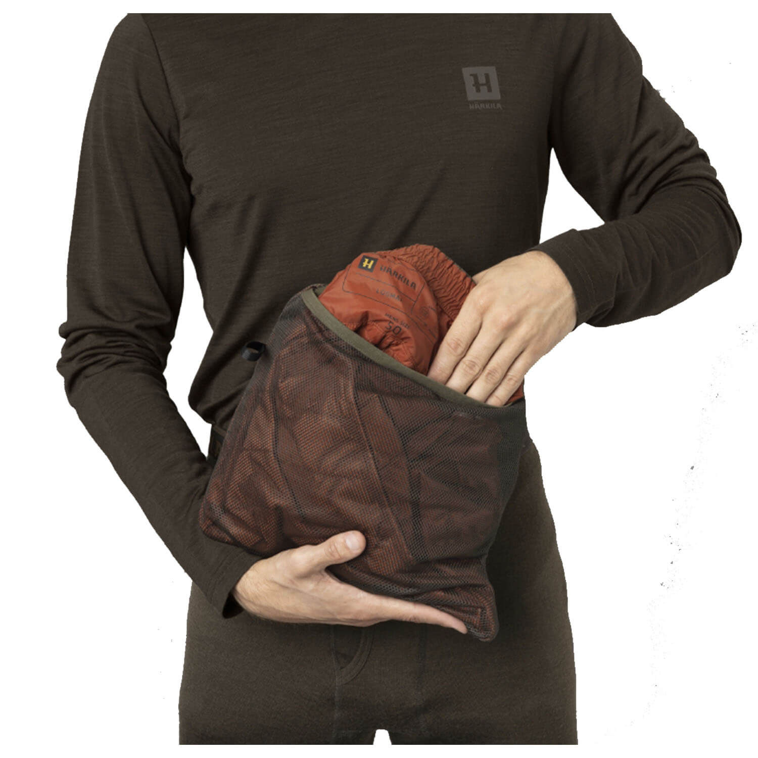  Härkila Pantaloni da caccia Logmar Insulated Packable (Willow Green)
