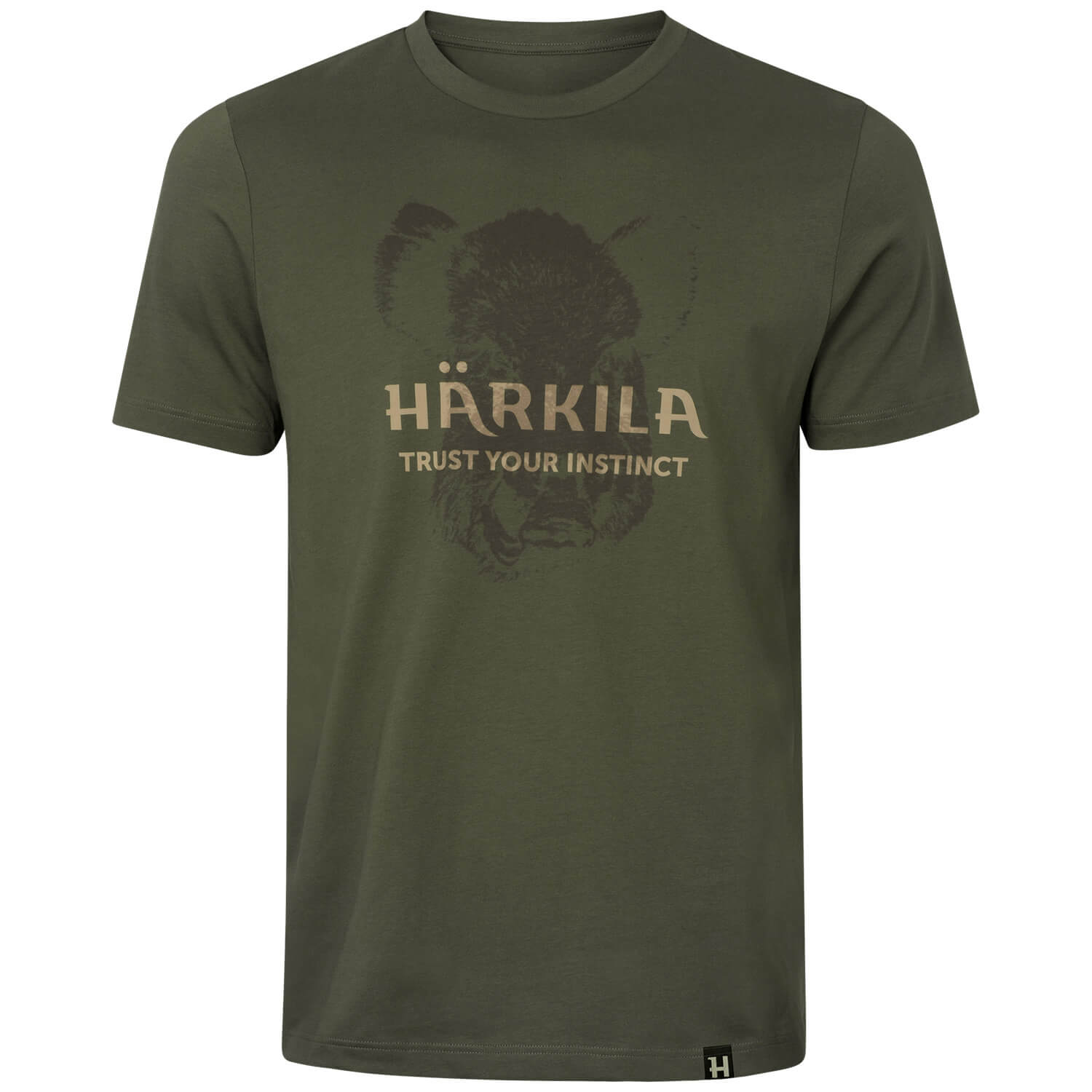 Härkila T-Shirt Wildboar (Forest Night) - Abbigliamento caccia uomo
