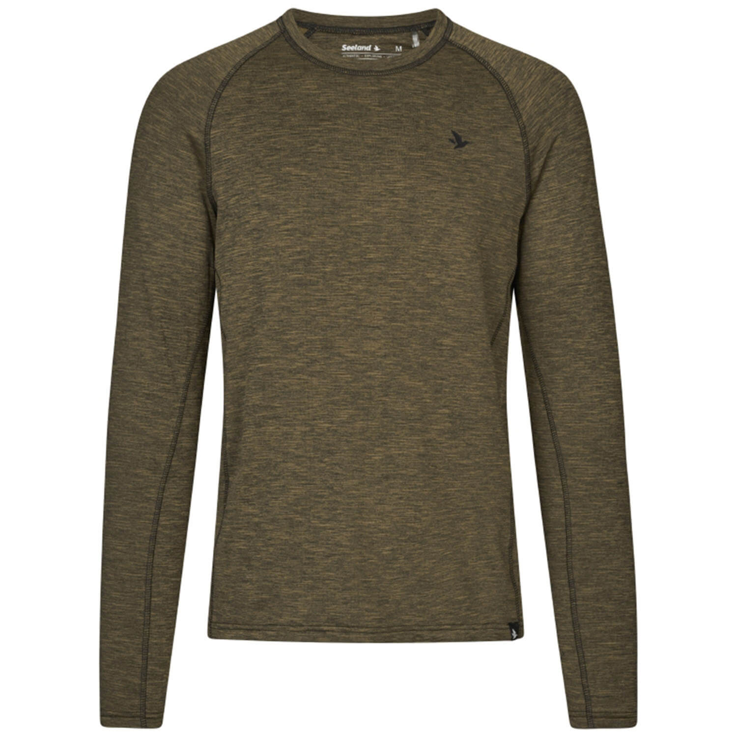  Seeland Camicia Peak a maniche lunghe (Military Olive Melange) - Camicie