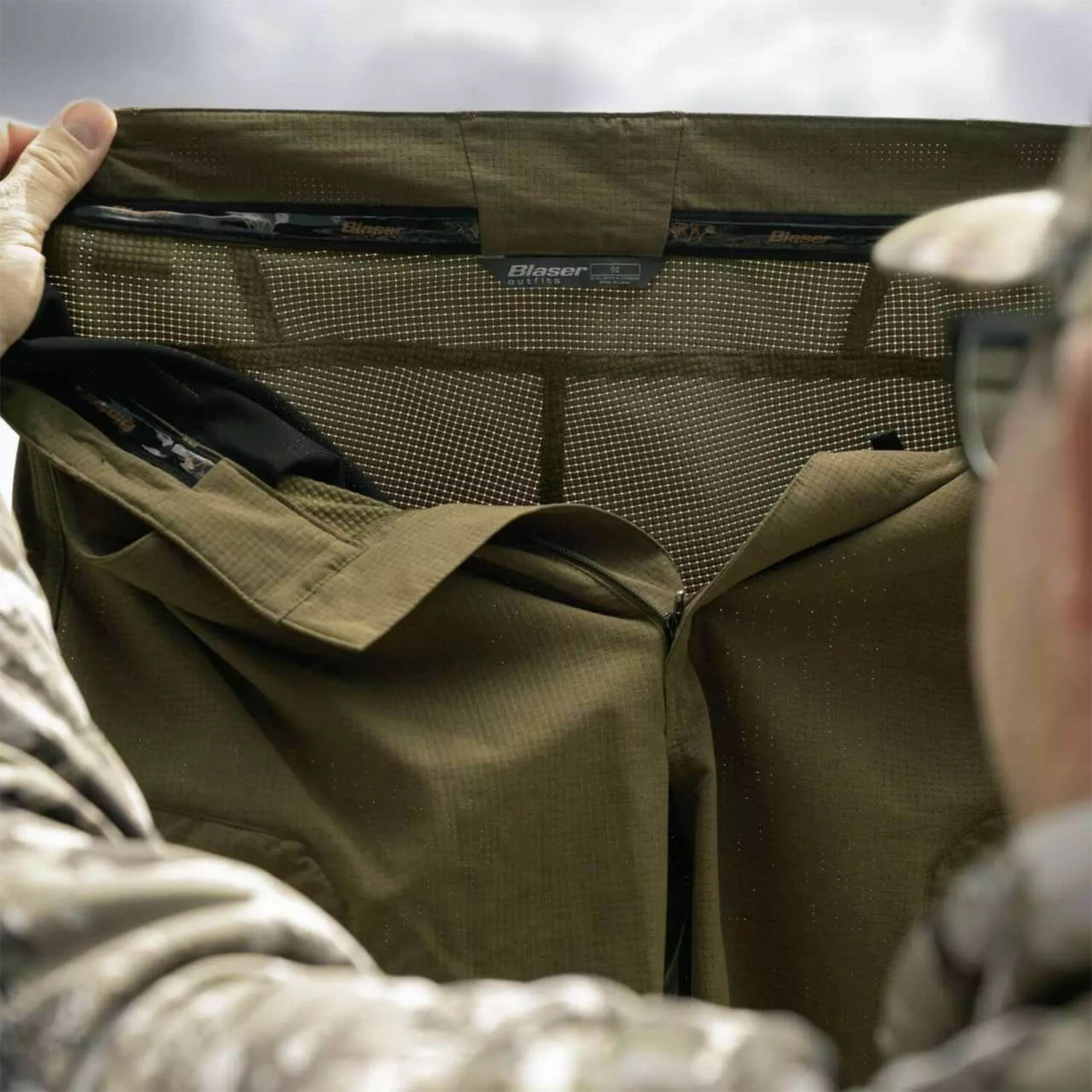  Blaser HunTec Pantaloni da caccia AirFlow (oliva scuro)