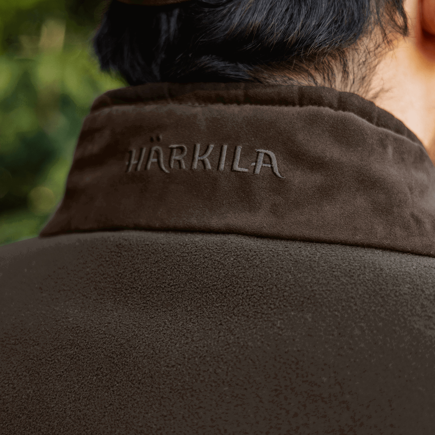 Härkila fleecewest Kamko (brown/red)