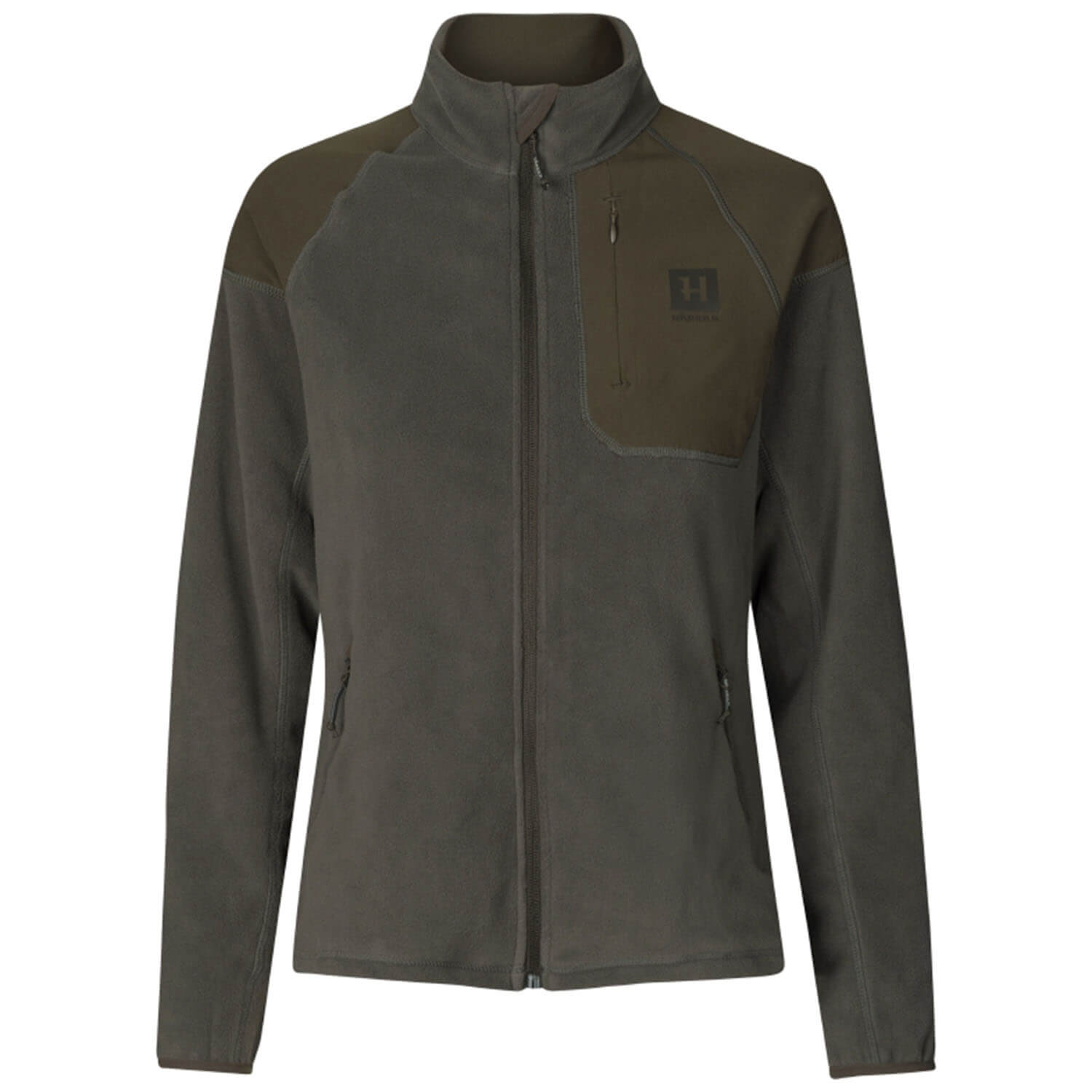  Härkila Giacca in pile da donna Vilja (verde salice/grigio ombra) - Abbigliamento caccia donna